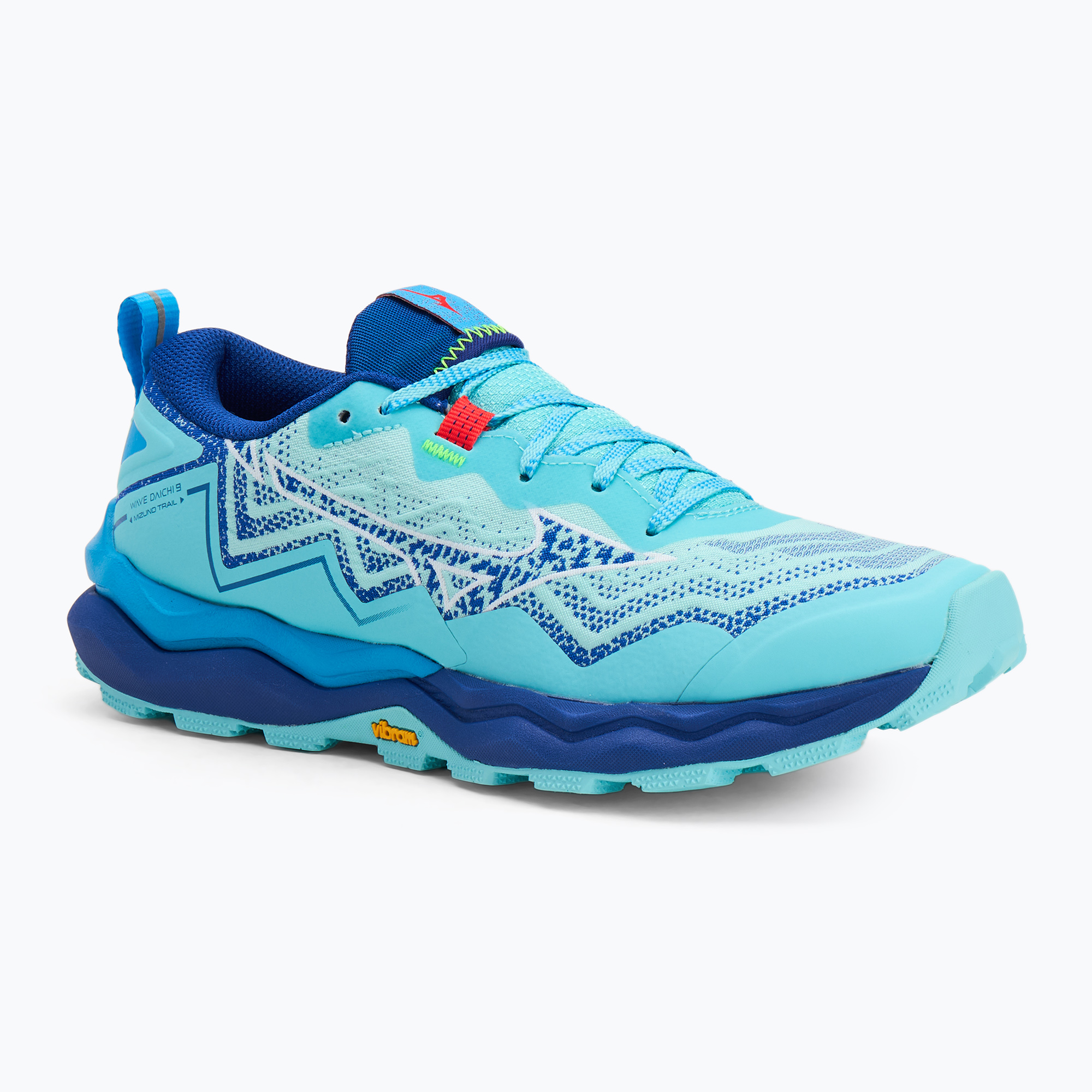Dámske bežecké topánky Mizuno Wave Daichi 9 blue radiancia/white/ reflex blue c (Wave Daichi 9 J1GK257122)