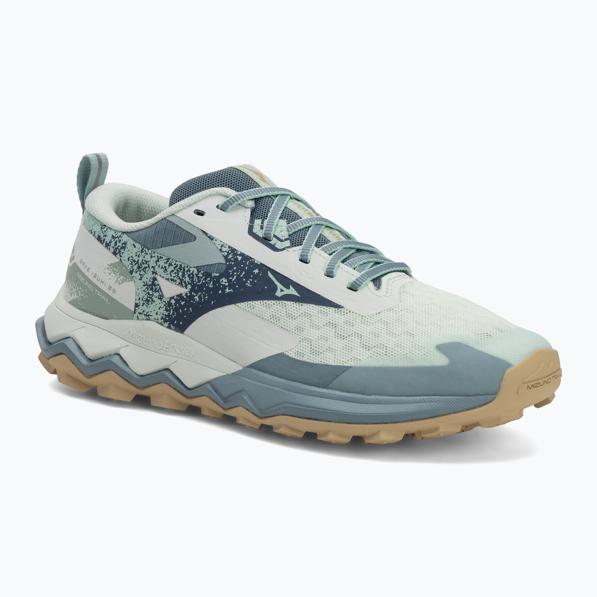 Dámska bežecká obuv Mizuno Wave Ibuki 5 hint of mint/vintage indigo/citadel (Wave Ibuki 5 J1GK257321)