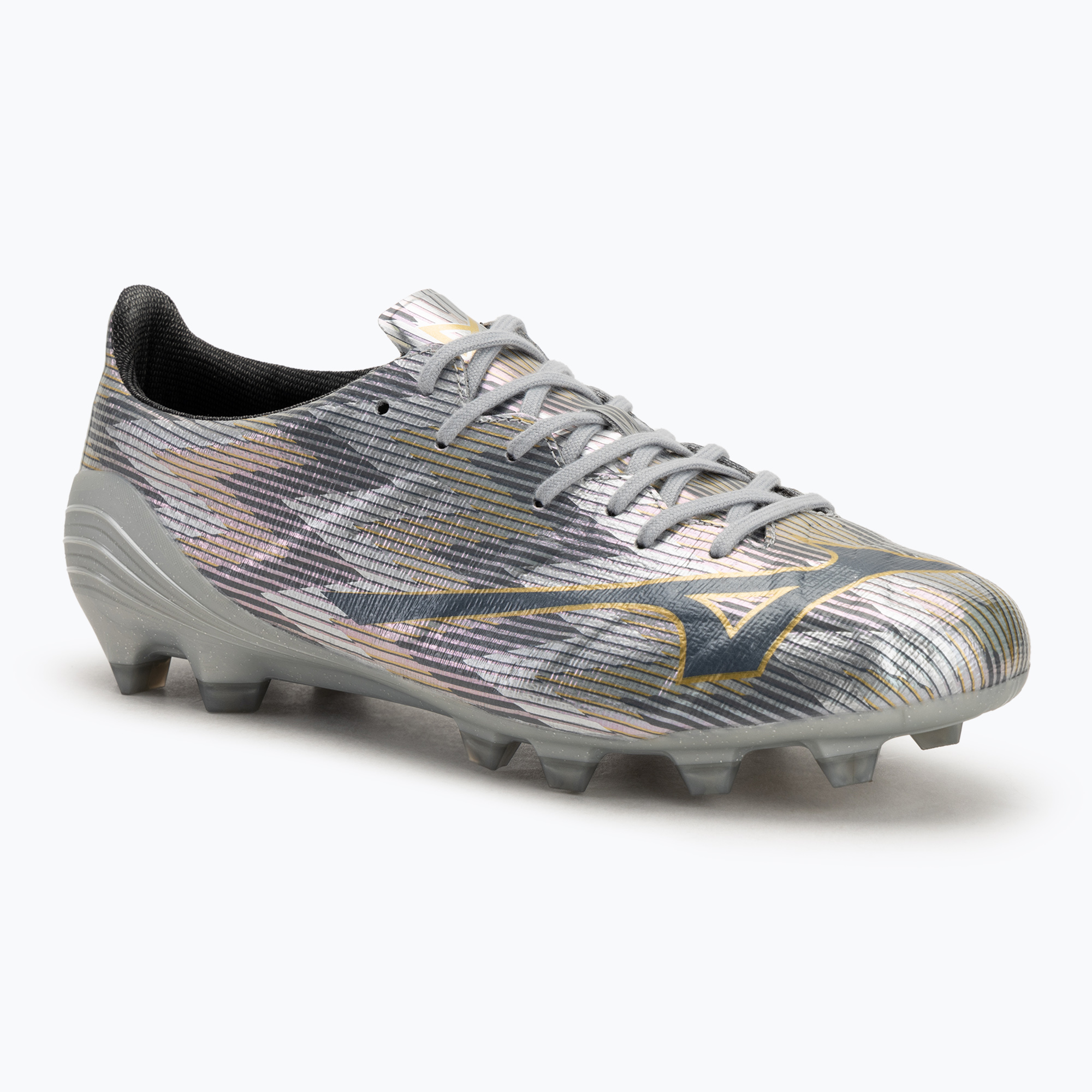 Pánske kopačky Mizuno α II Elite Md galaxy silver/8605 c/gold