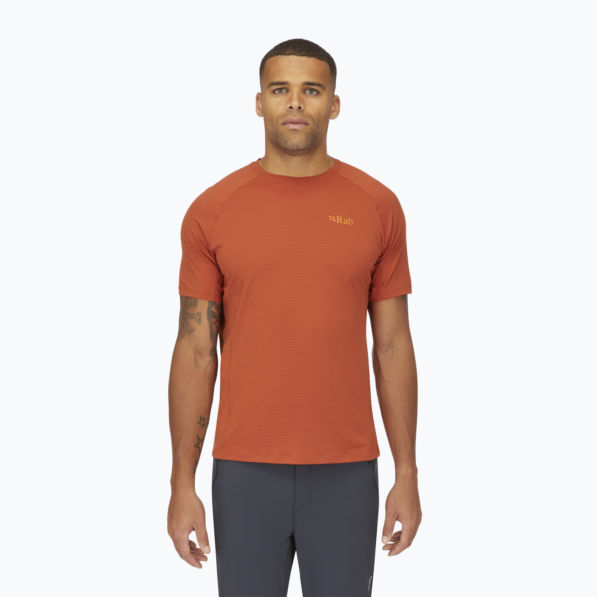 Pánske tričko Rab Sonic red clay (Sonic QBL-01-RCY)