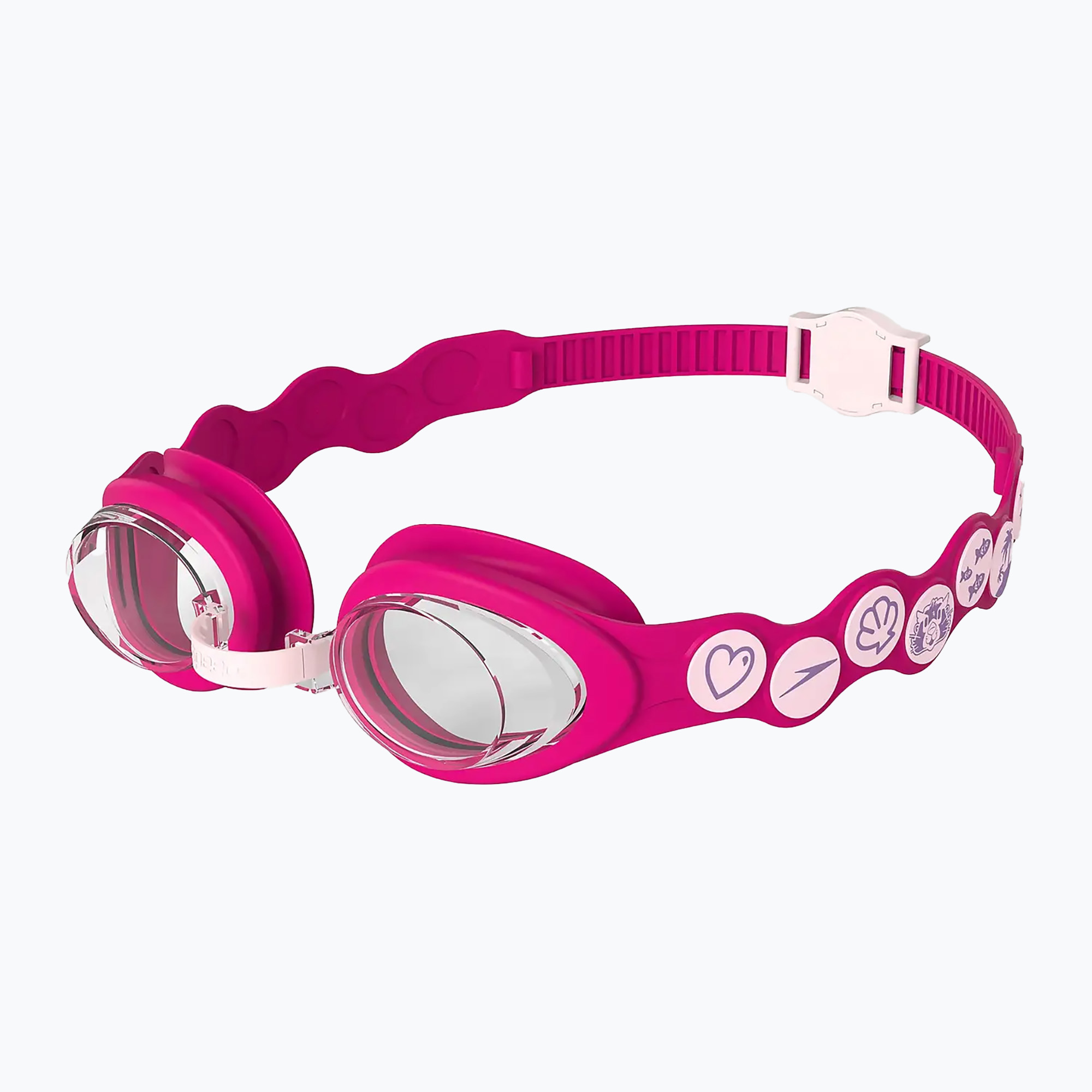 Detské plavecké okuliare Speedo Infant Spot blossom/elektrické ružové/čierne (Spot 8-0838214642)