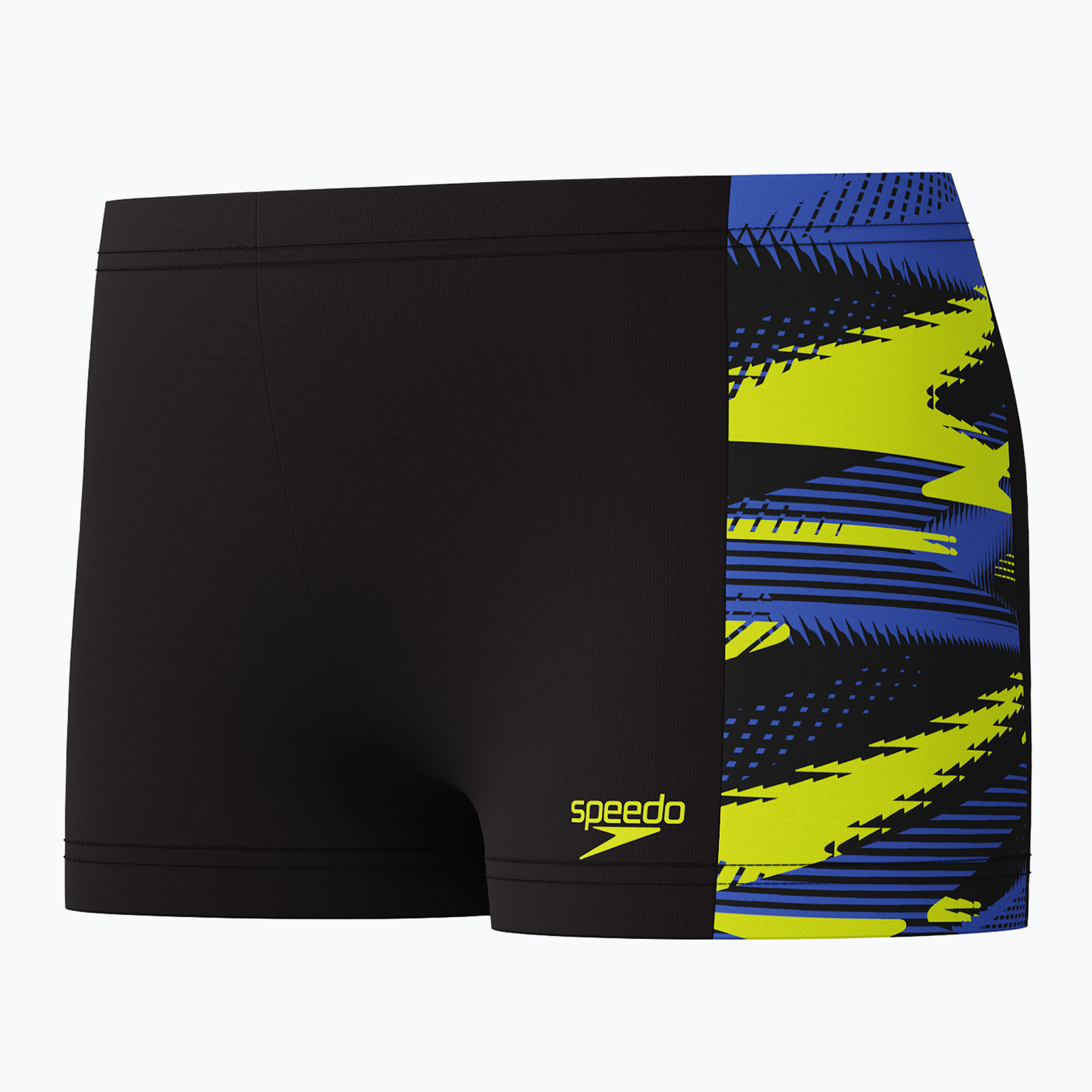 Detské plavecké boxerky Speedo HyperBoom Panel Aquashort hyper yellow (HyperBoom Panel Aquashort 8-00379418626)