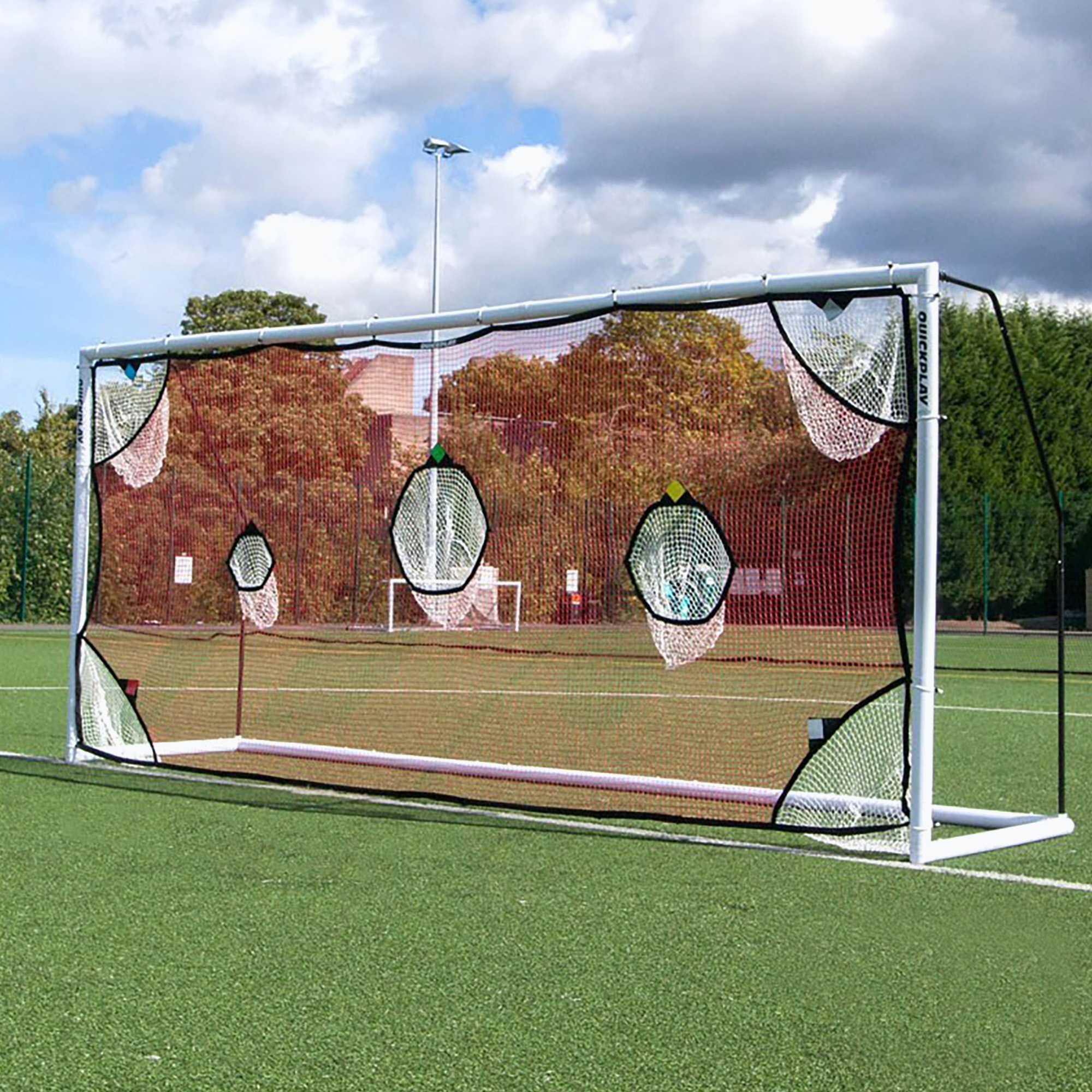 QuickPlay futbalová cieľová sieť 5 x 2 m červená QP0863 (Target Net QP0863)