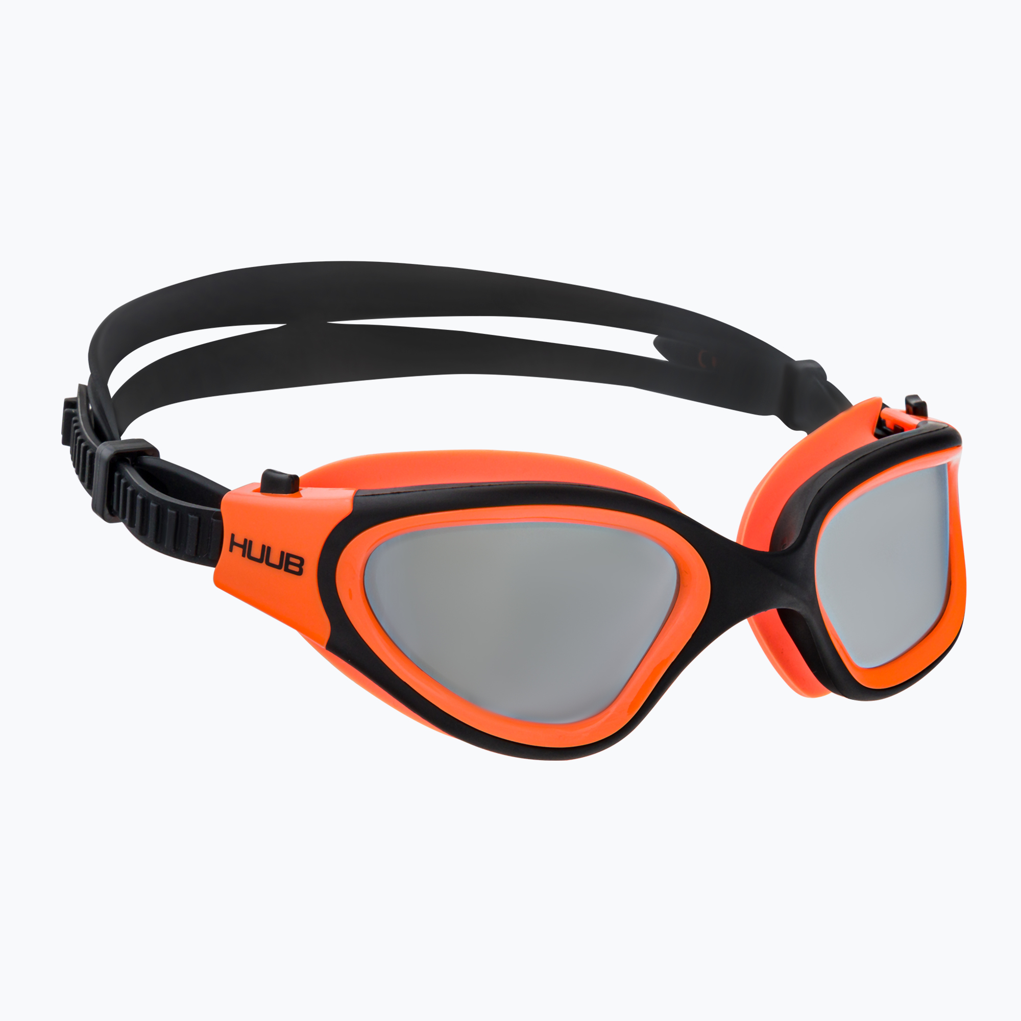 Plavecké okuliare HUUB Aphotic Polarised & Mirror black-orange A2-AG