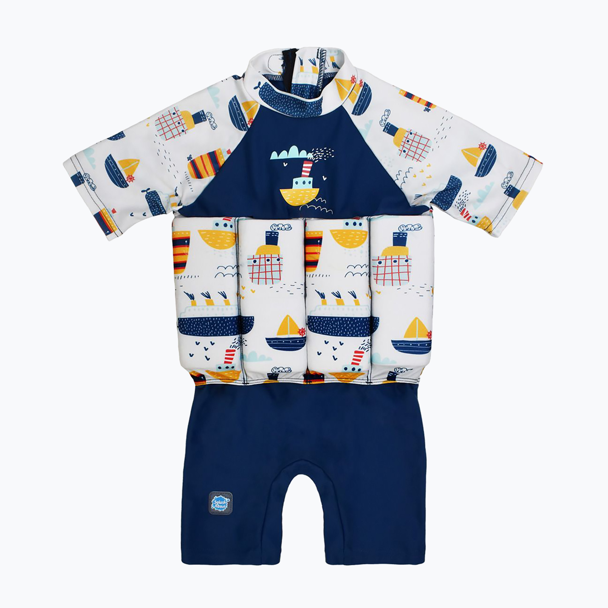 Detská kombinéza na plávanie Splash About s rukávmi (Sleeved Floatsuit SLFSTB1)