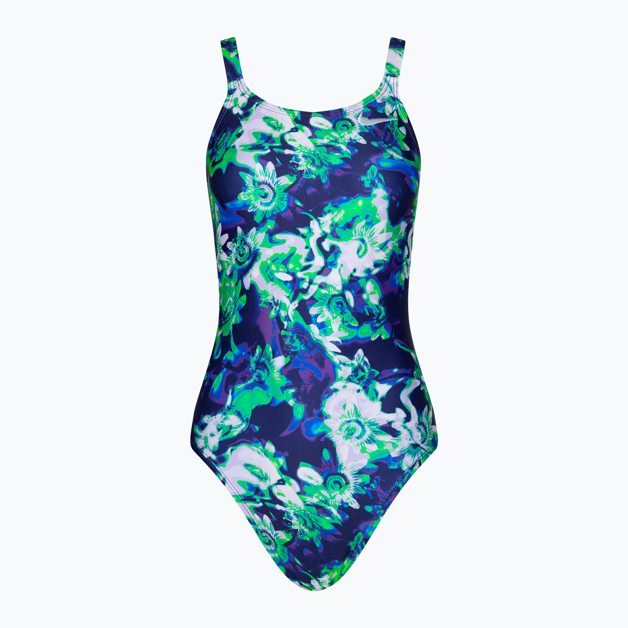 Dámske jednodielne plavky Nike Hydrastrong Solid Fastback midnight navy (Hydrastrong Multi Print Fastback NESSE004-440)