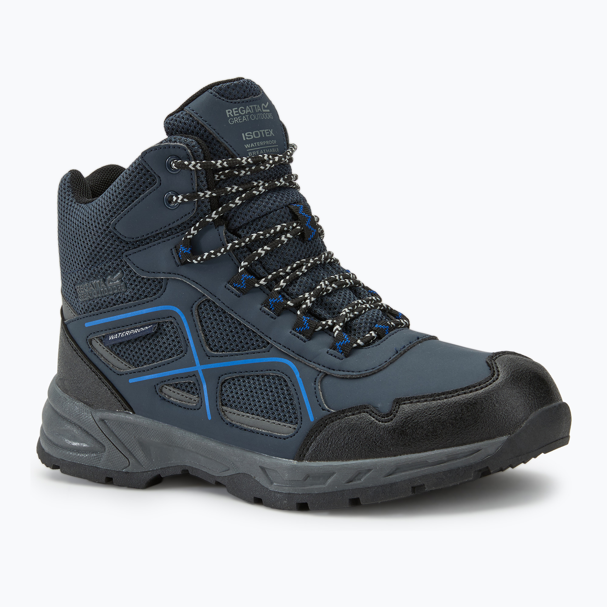 Pánske turistické topánky REGATTA Vendeavour navy/oxford blue (Vendeavour RMF807-942)