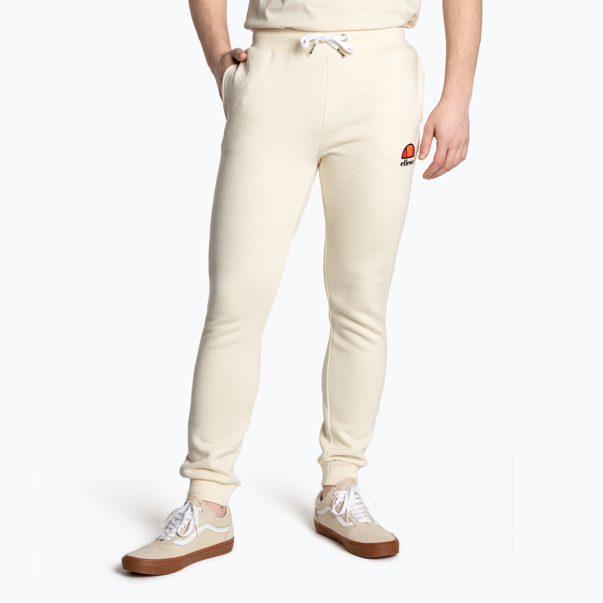Ellesse pánske nohavice Ovest Jog off white (Ovest Jog SHV01763904)