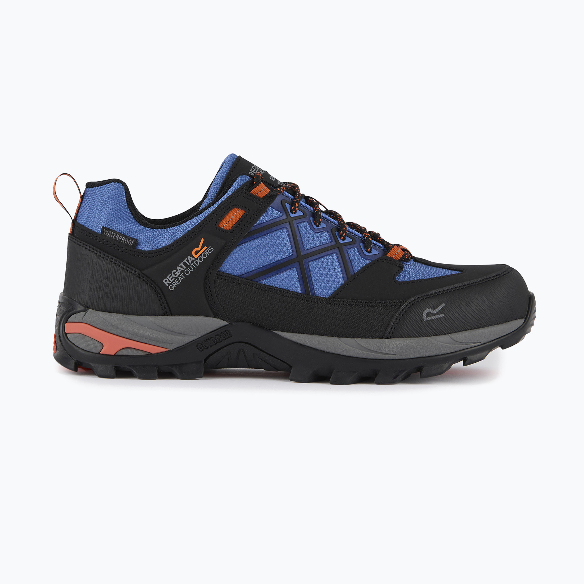Pánske trekové topánky REGATTA Samaris III Low olympian blue/black/tango