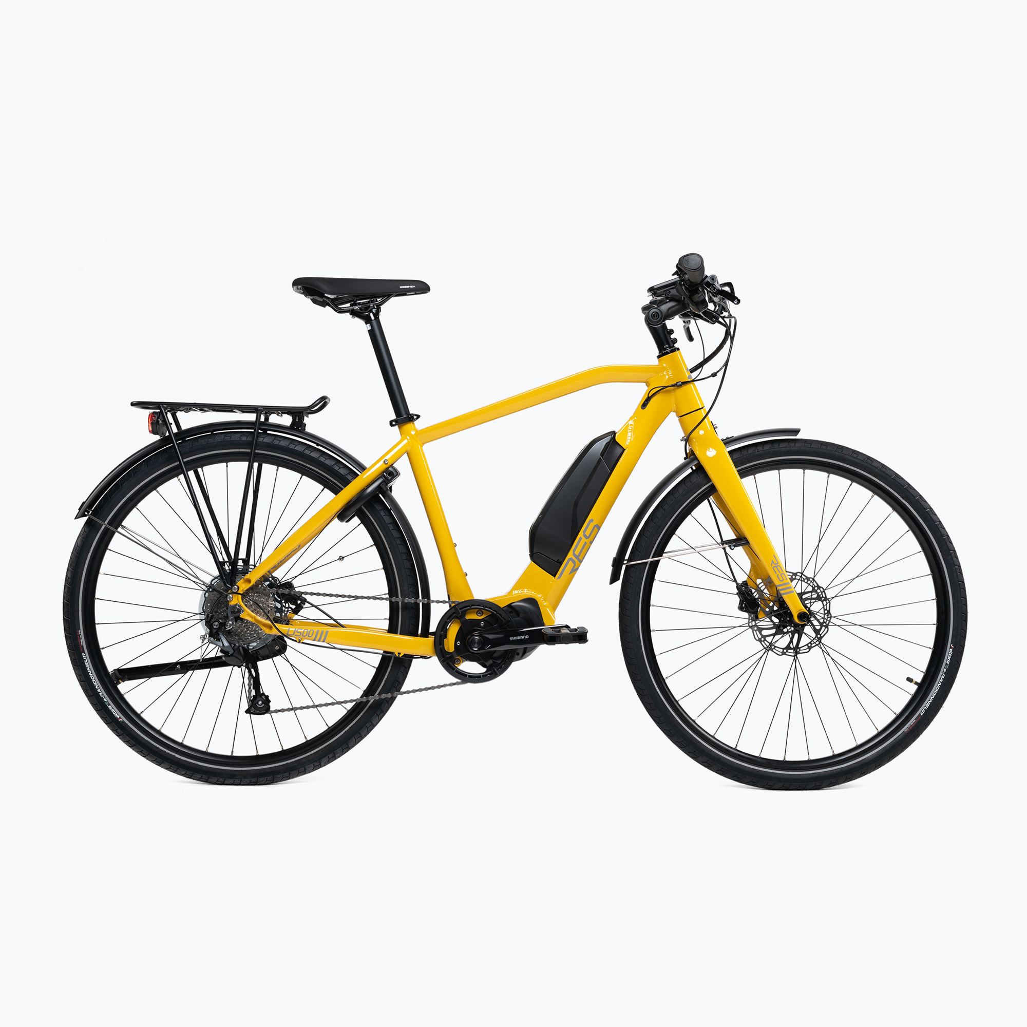 Pánsky elektrický bicykel Ridley RES U5 U5-1Bs žltý SBIU5MRID (RES U500 U50-01Bs SBIU5MRID)