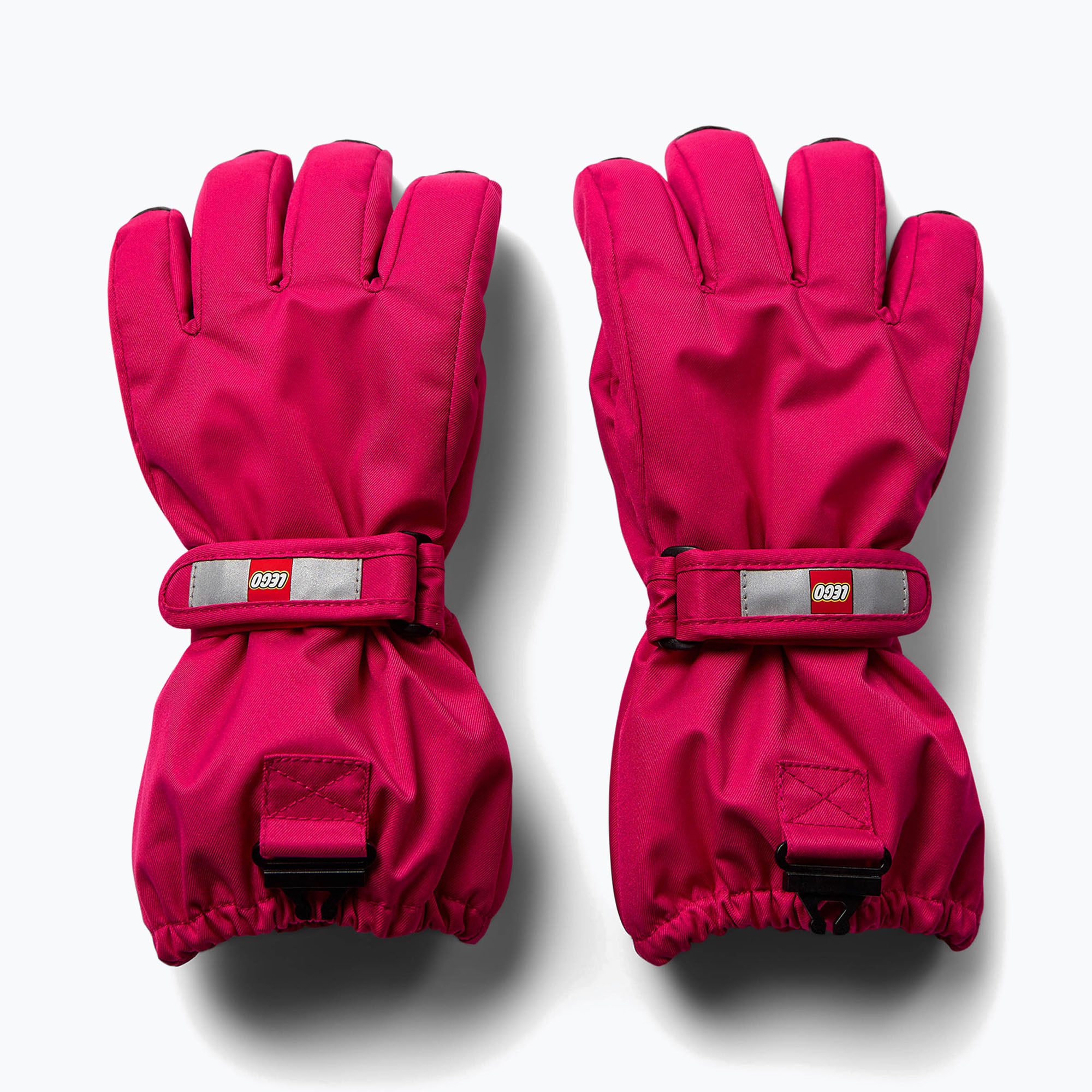 Detské lyžiarske rukavice LEGO Lwazun 705 dark pink (Lwazun 705 11010250)