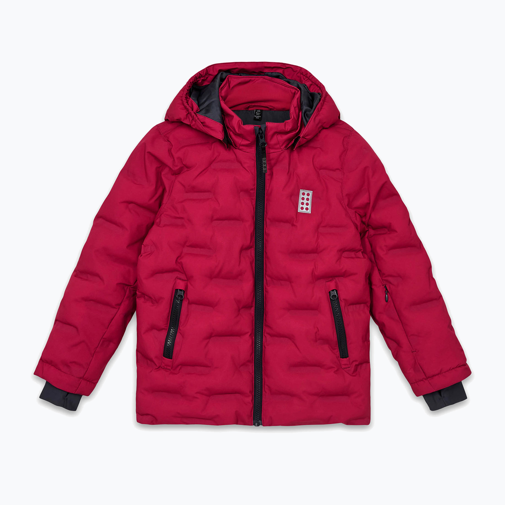 Detská lyžiarska bunda LEGO Lwjipe 706 dark pink (Lwjipe 706 22879)