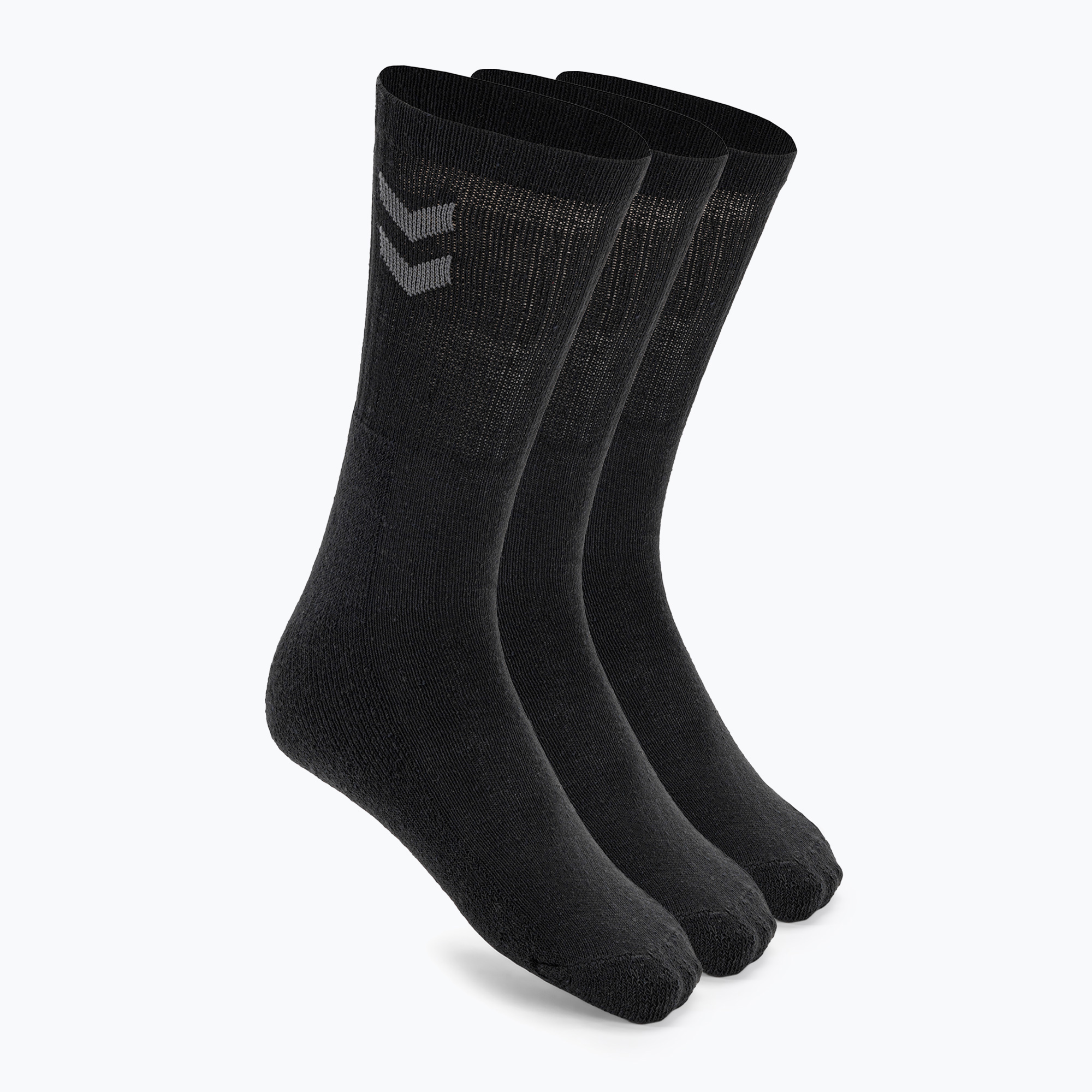 Hummel Basic ponožky 3 páry čierne (3-Pack Basic 22030)