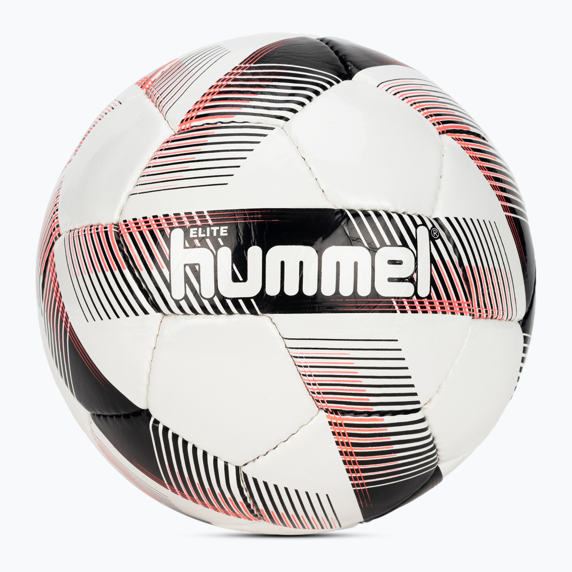 Hummel Elite FB futbalová lopta biela/čierna/červená veľkosť 5