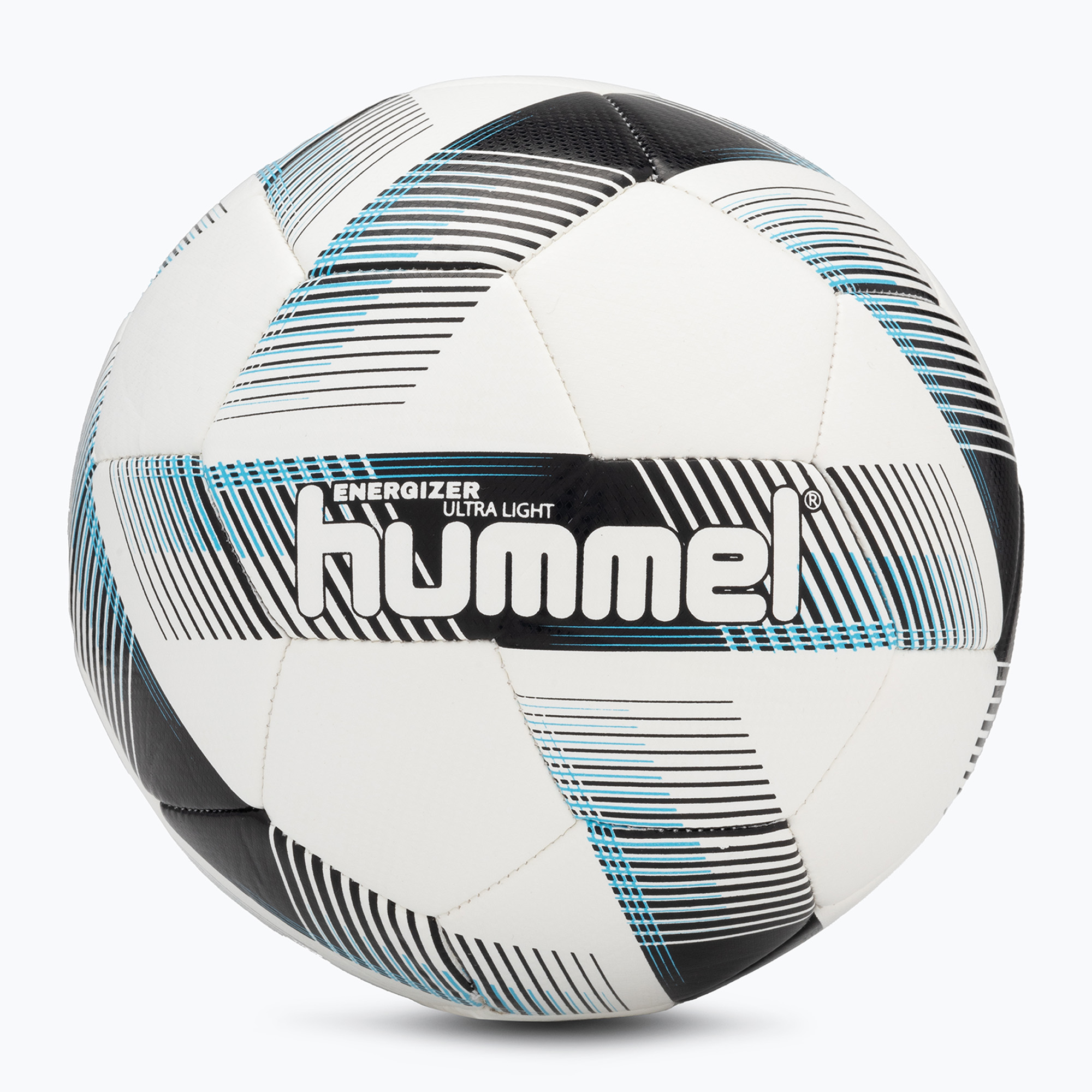 Hummel Energizer Ultra Light FB futbalová lopta biela/čierna/modrá veľkosť 3