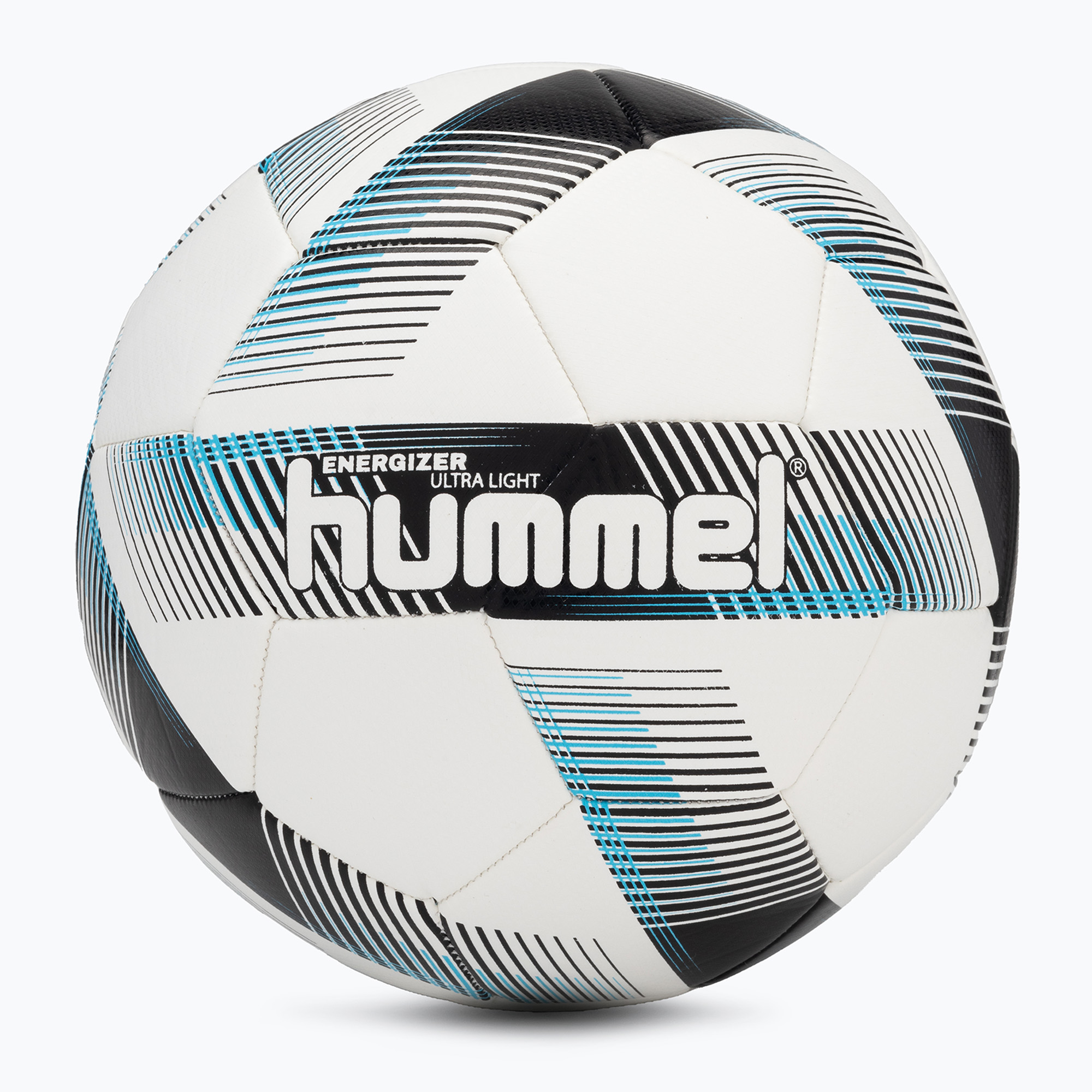 Hummel Energizer Ultra Light FB futbalová lopta biela/čierna/modrá veľkosť 4