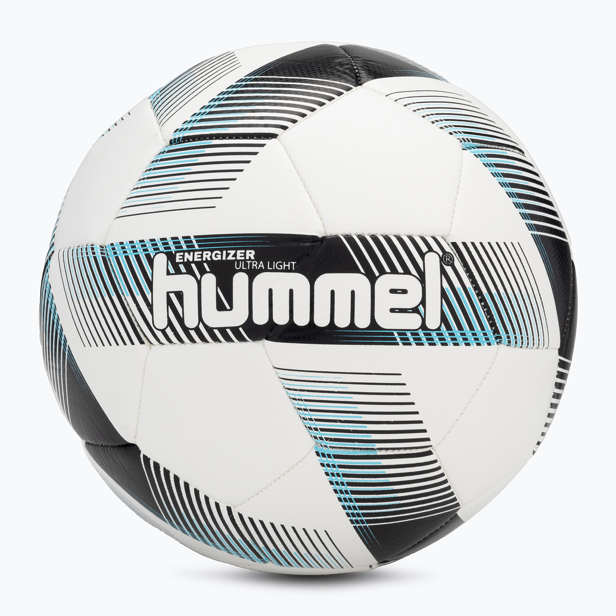 Hummel Energizer Ultra Light FB futbalová lopta biela/čierna/modrá veľkosť 5
