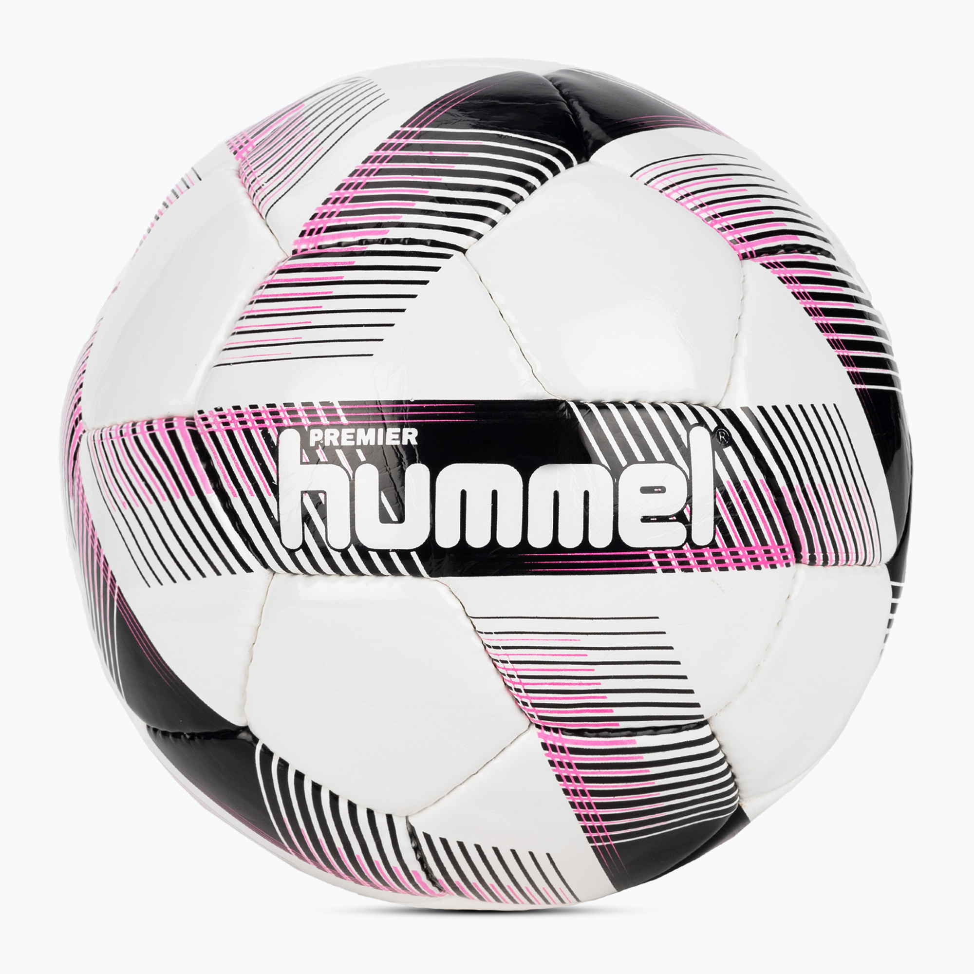 Hummel Premier FB futbalová lopta biela/čierna/ružová veľkosť 4 (Premier FB 207516-4)