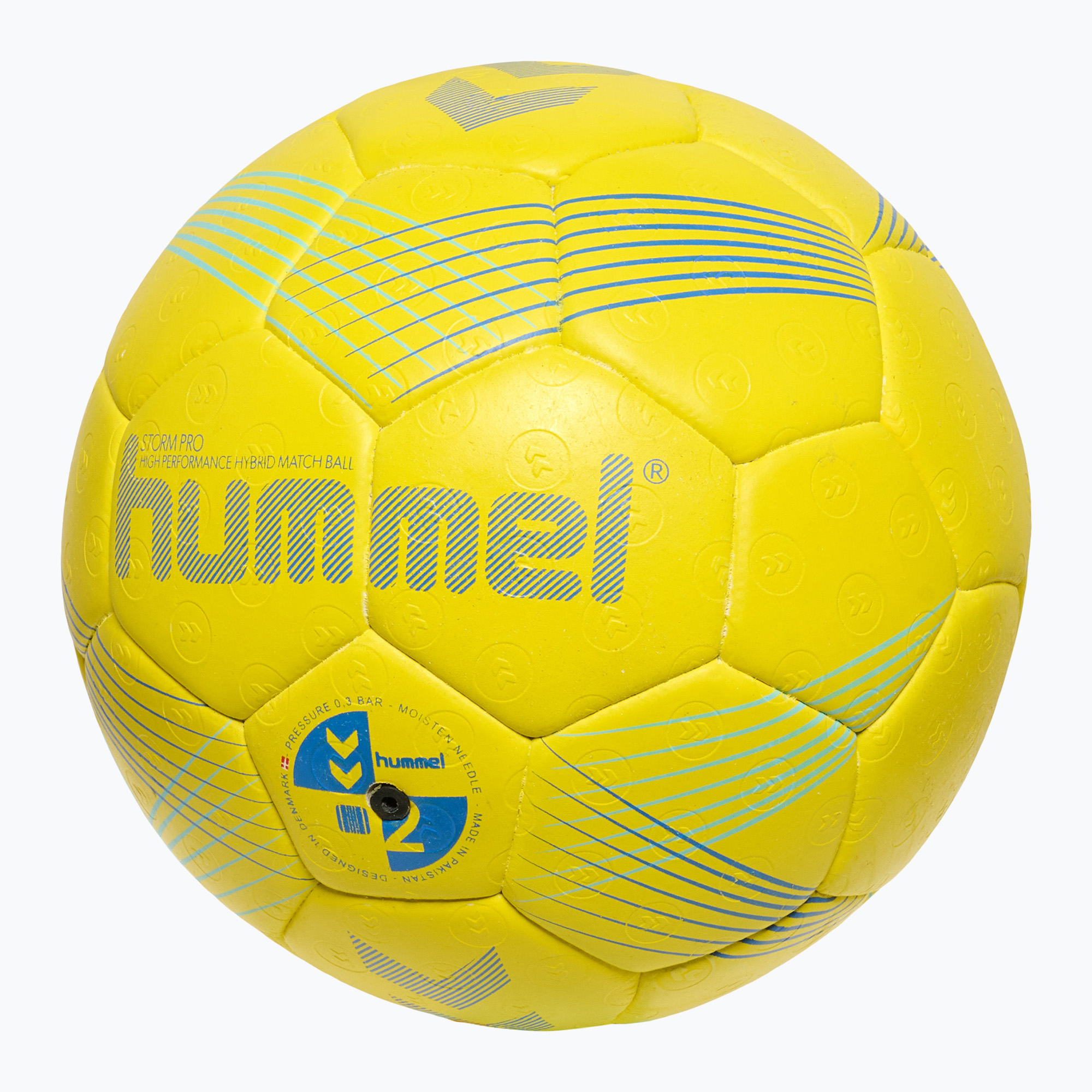 Hummel Strom Pro HB hádzaná žltá/modrá/morská veľkosť 3 (Strom Pro HB 212547-3)