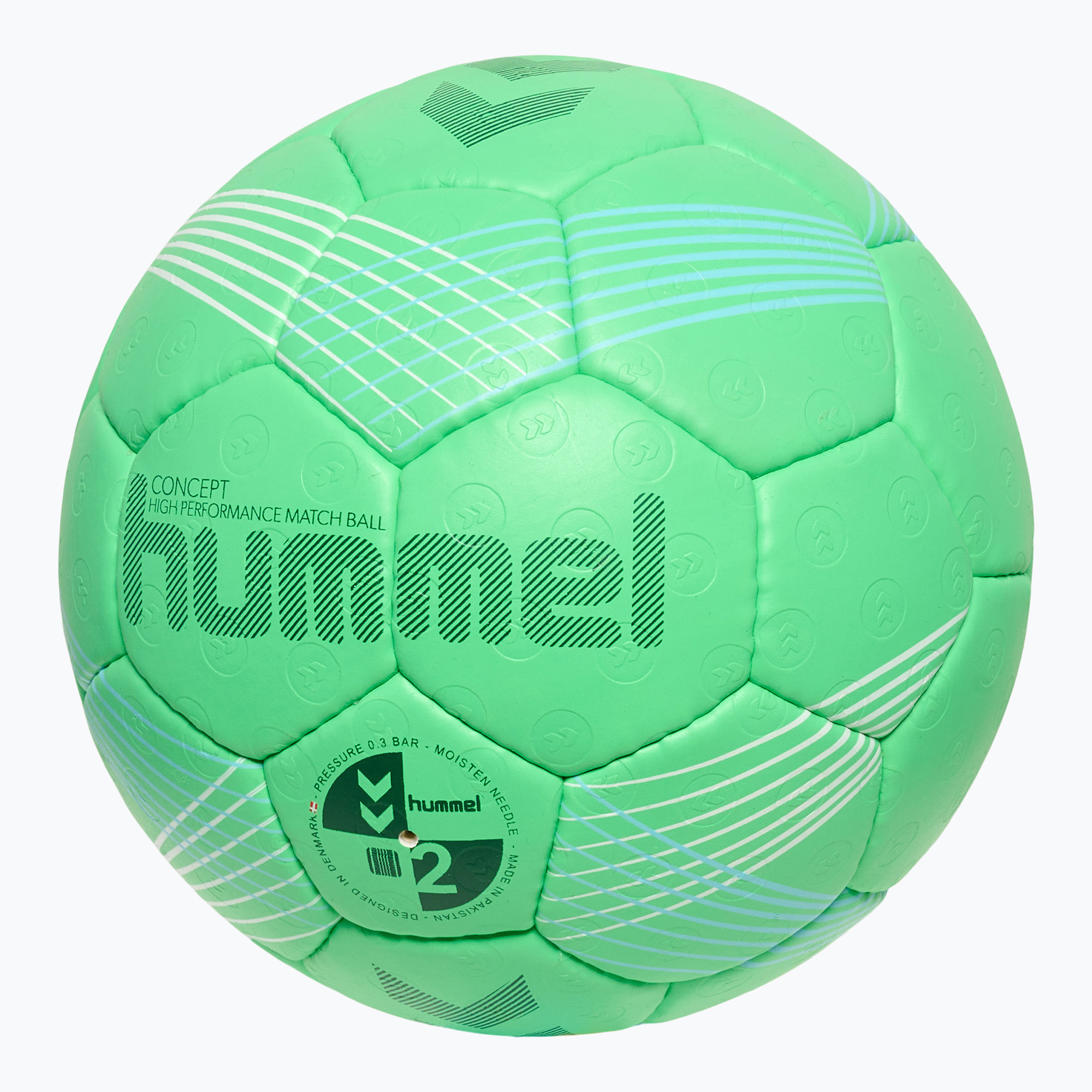 Hummel Concept HB handball green/blue/white veľkosť 2