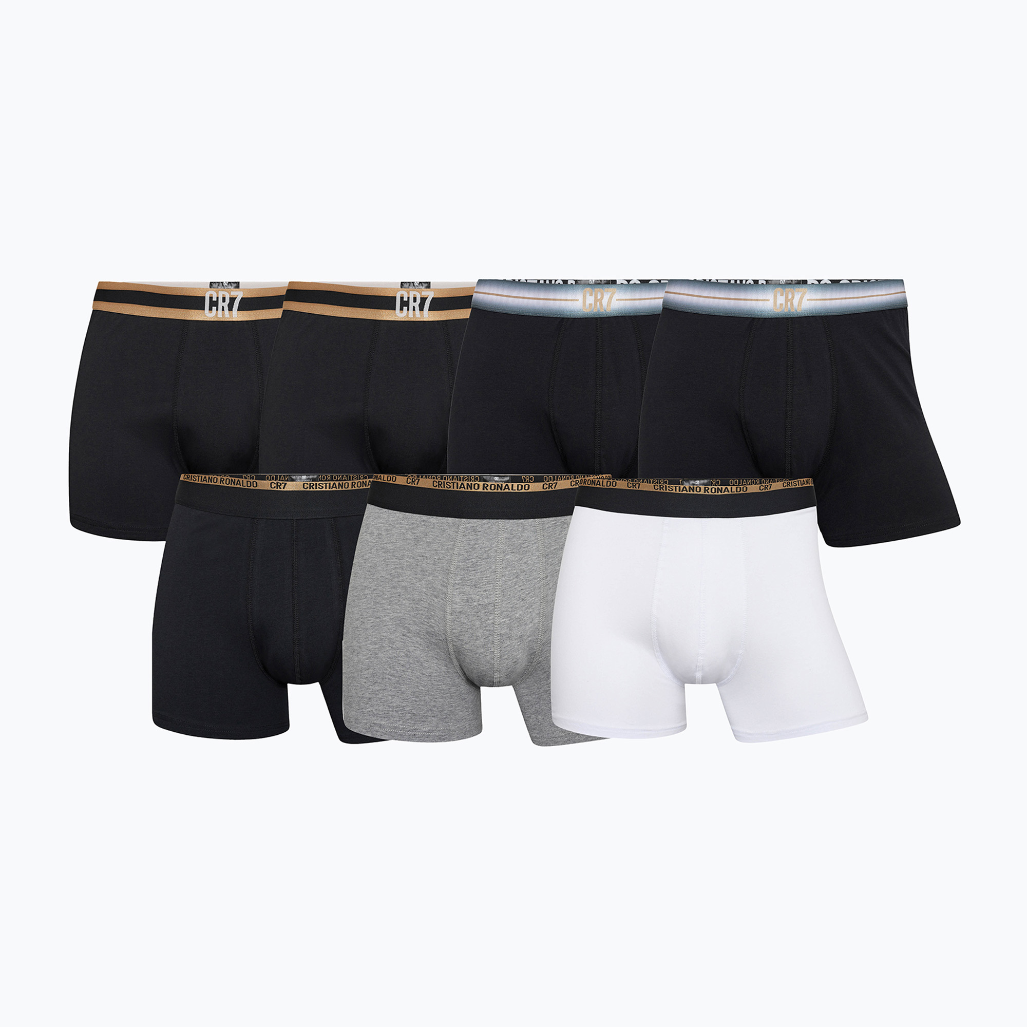 Pánske boxerky CR7 Basic Trunk 7 ks multicolur