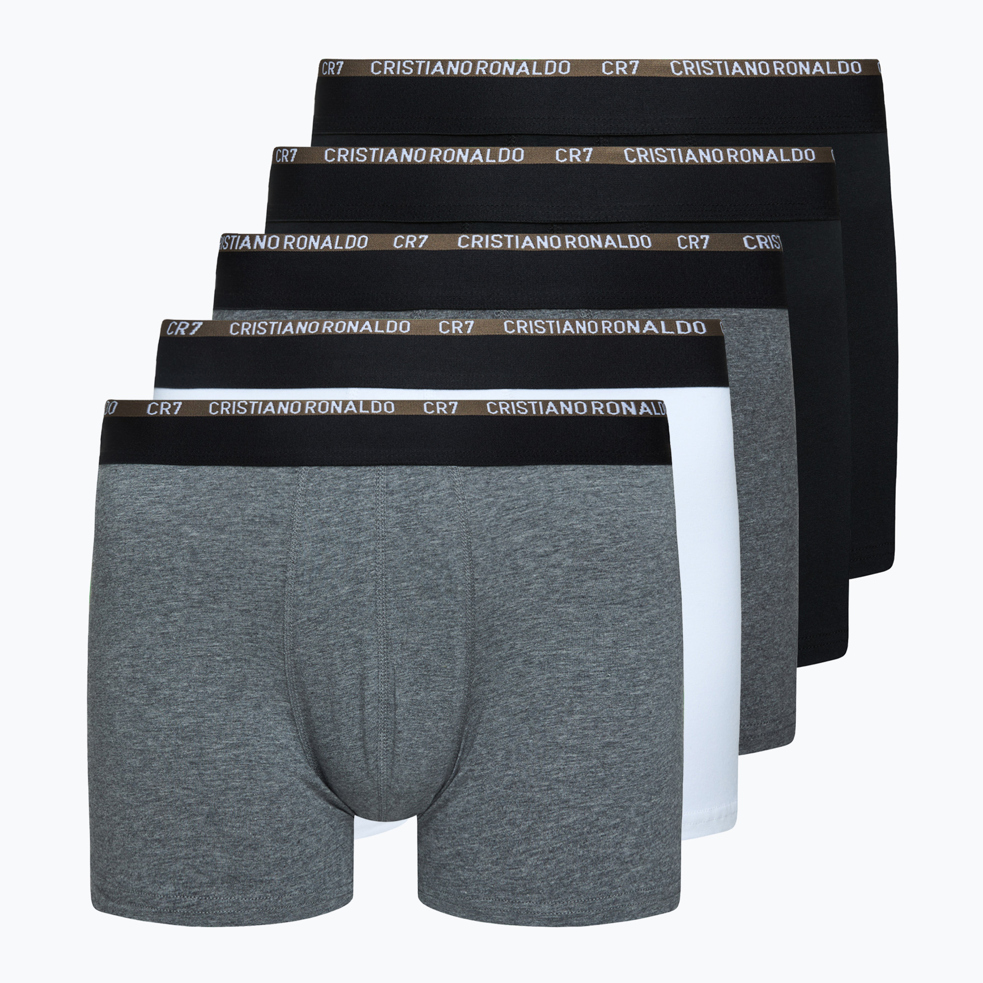 Pánske boxerky CR7 Basic Trunk 5 párov 2421 multicolor