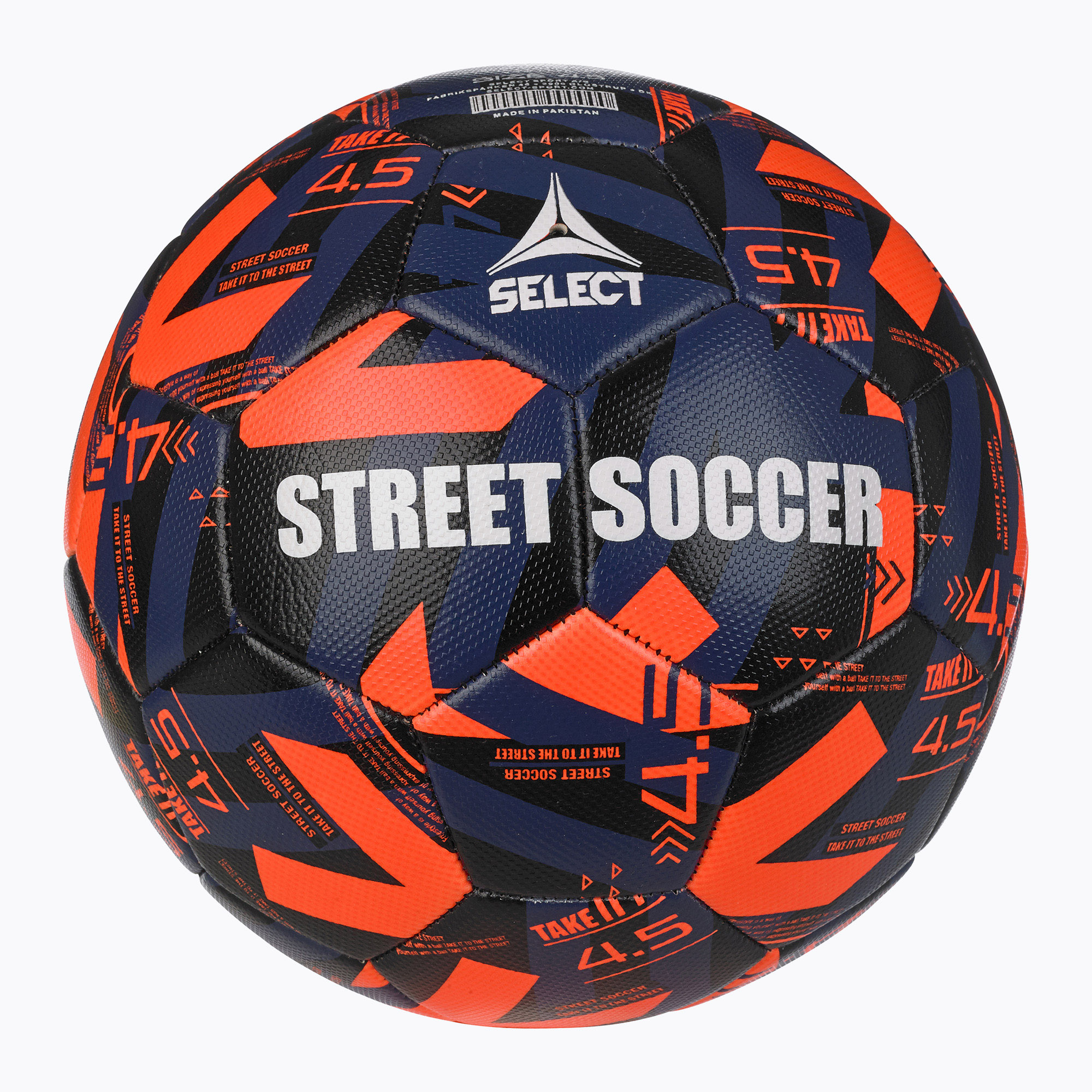 SELECT Street Futbalová lopta v23 oranžová veľkosť 4,5
