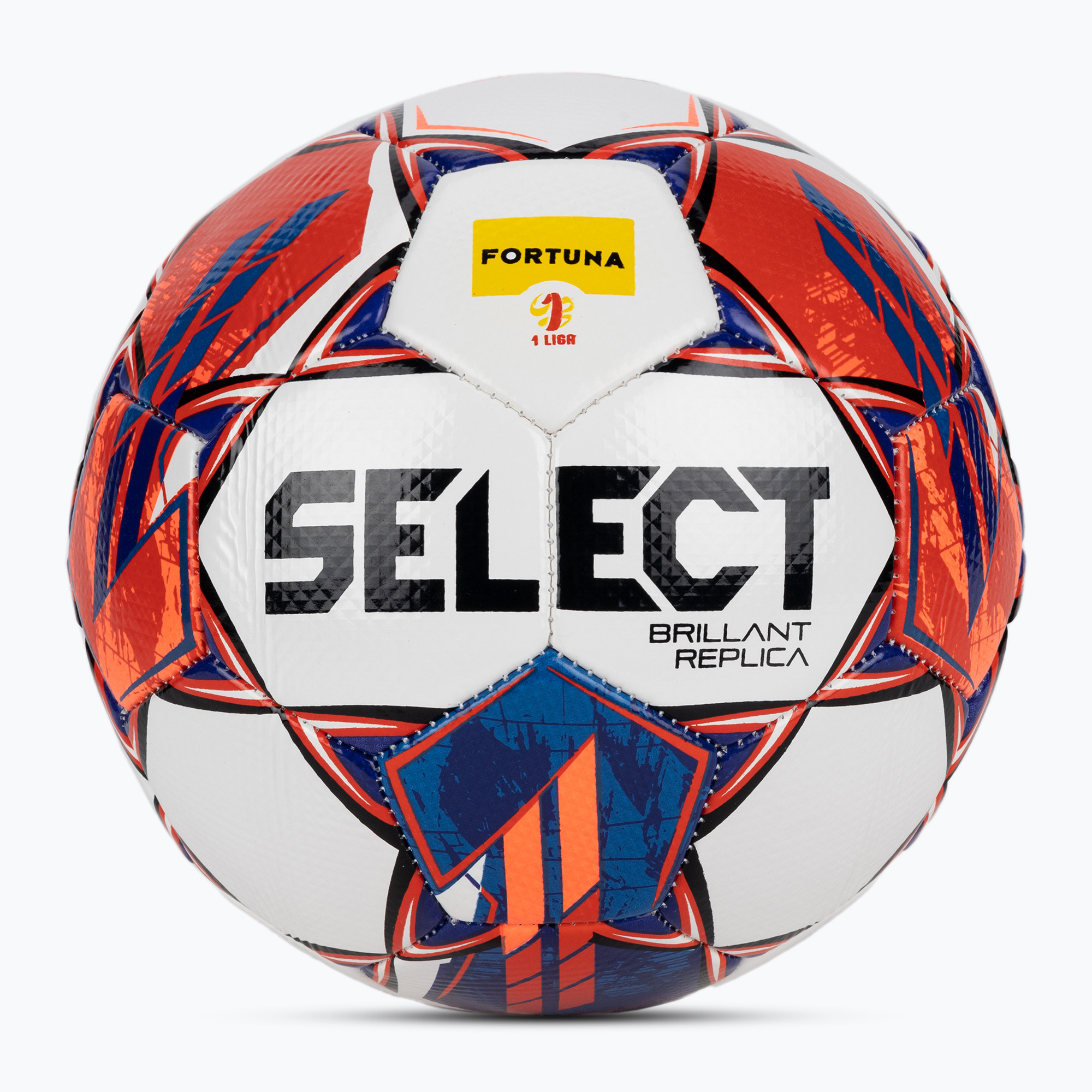 SELECT Brillant Replika Fortuna 1 League futbal v23 biela/červená veľkosť 4