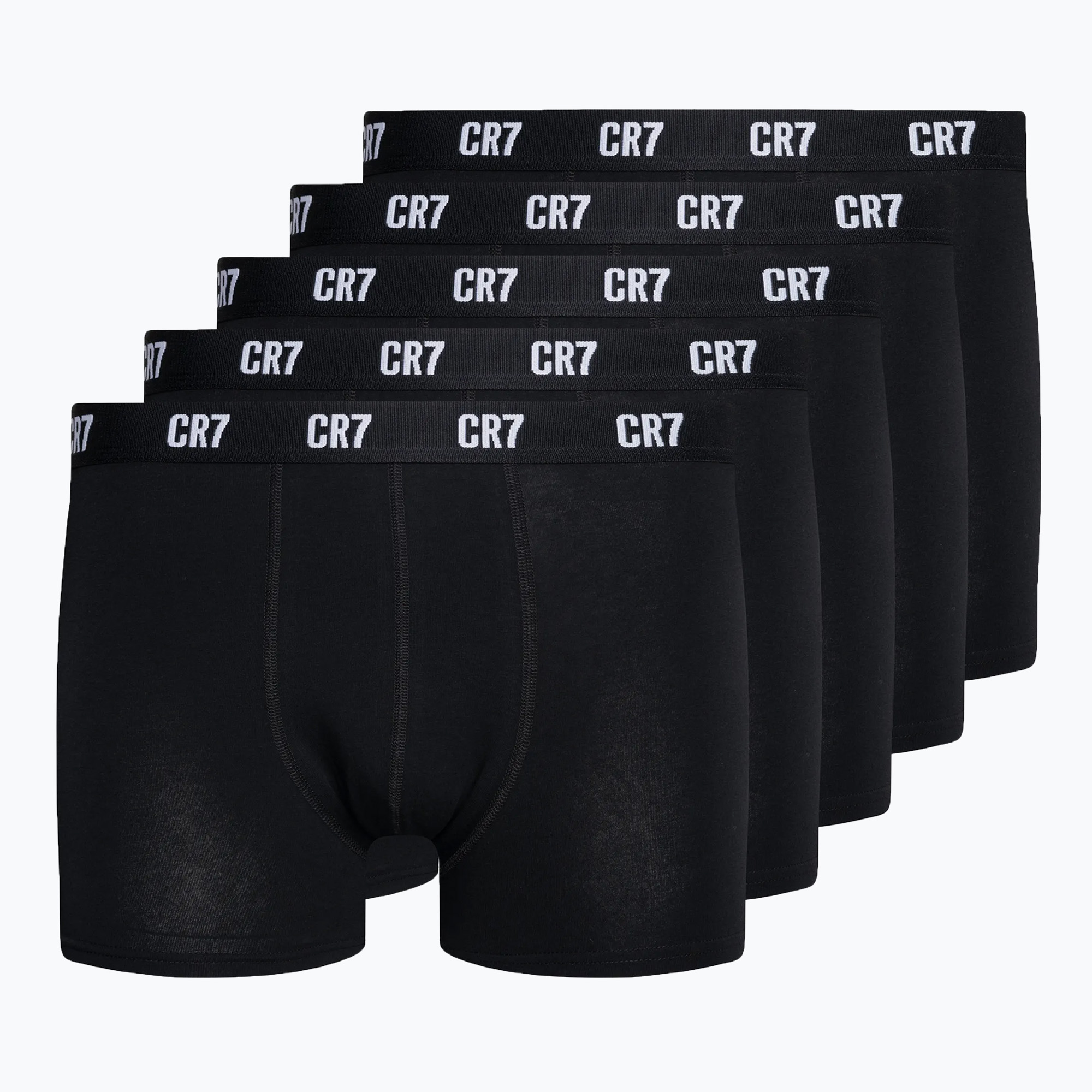 Pánske boxerky CR7 Basic Trunk 5 párov čierne (Basic Trunk 300-8106-4900)