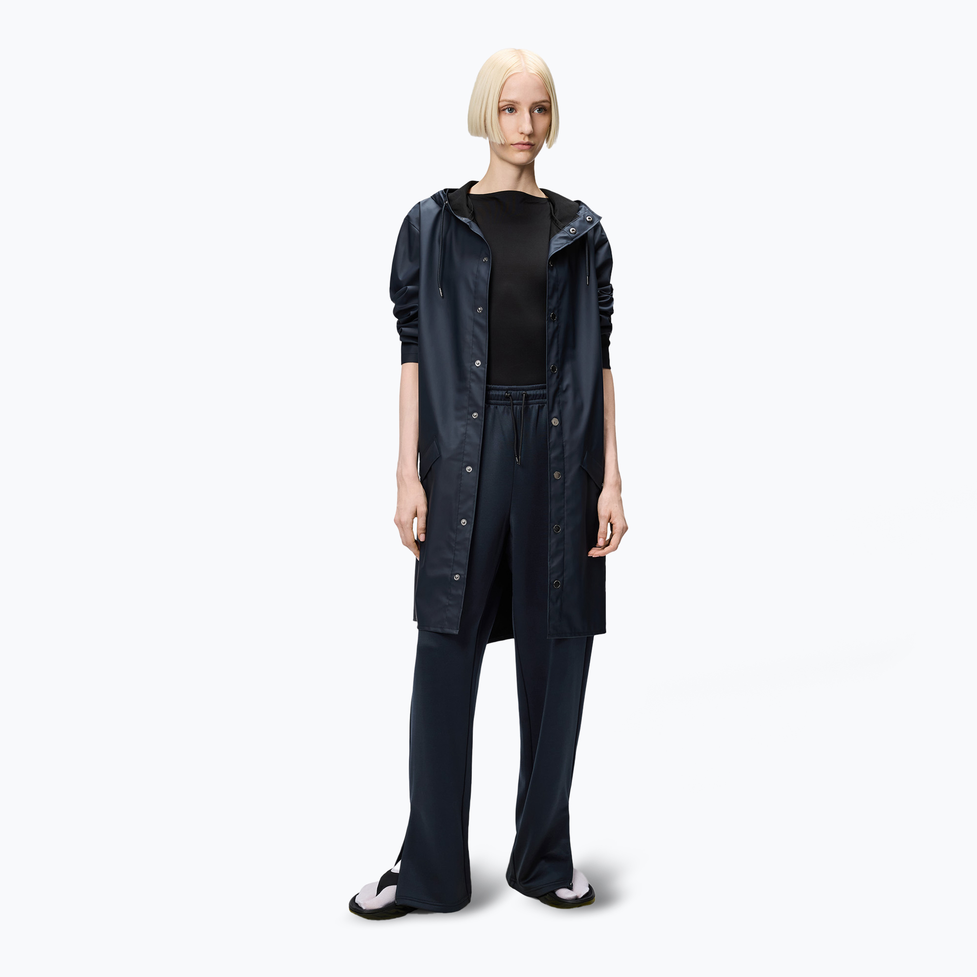 Bunda Rains Long Jacket navy (Long Jacket 12020)