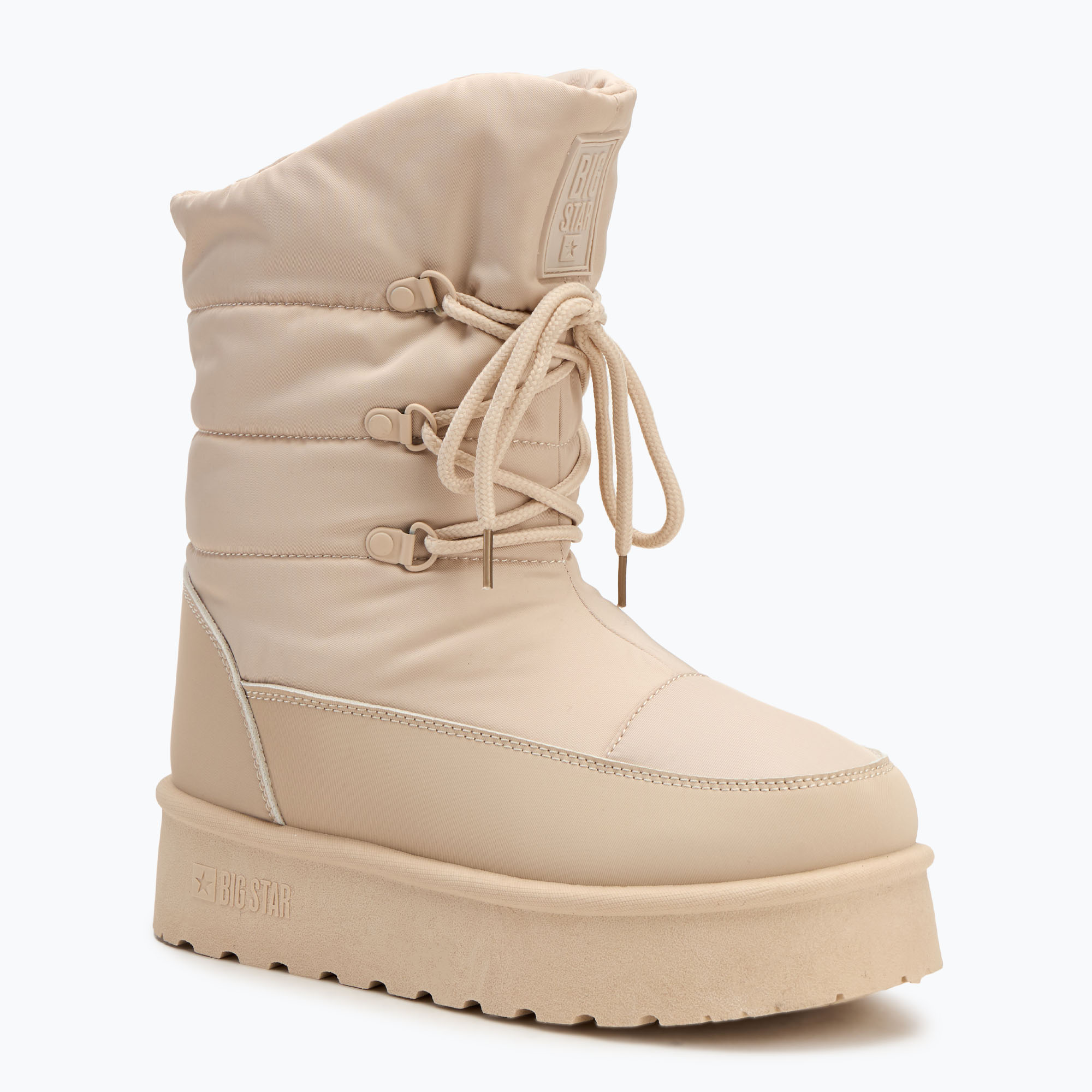 Dámske snehule BIG STAR OO274885 beige (OO274885)