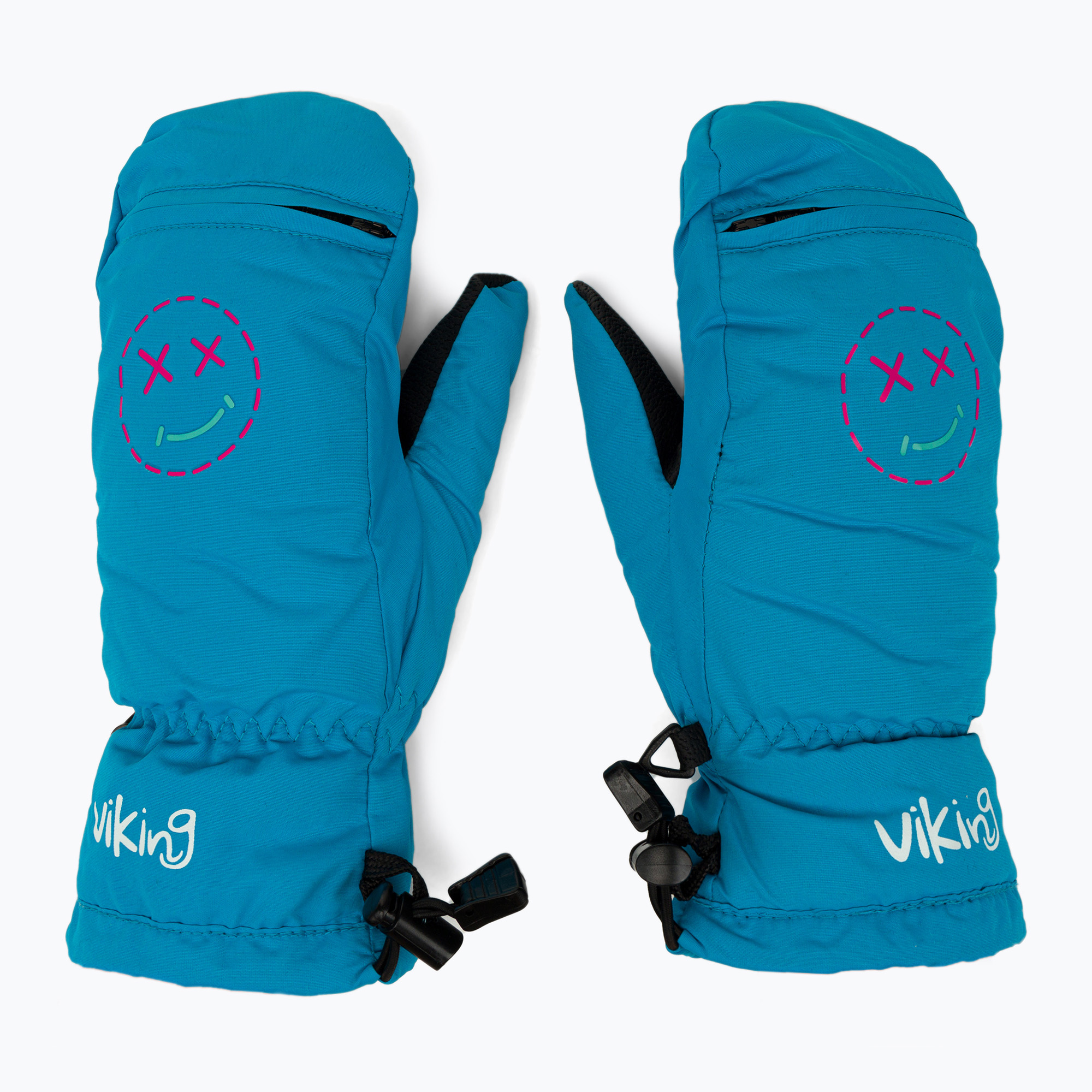 Detské lyžiarske rukavice Viking Smaili modré 125/21/2285