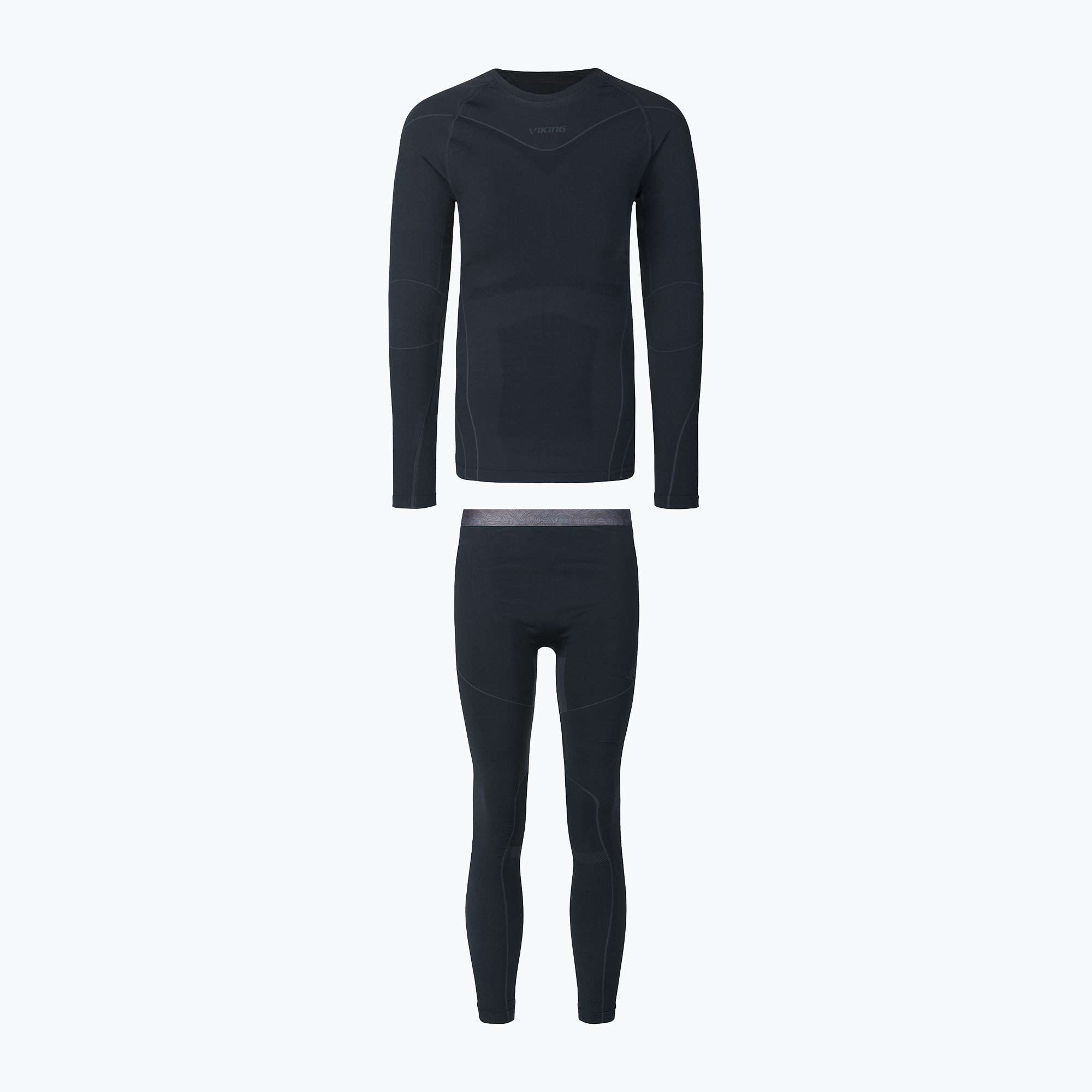Dámske termoprádlo Viking Gaja Bamboo black 500/23/5512