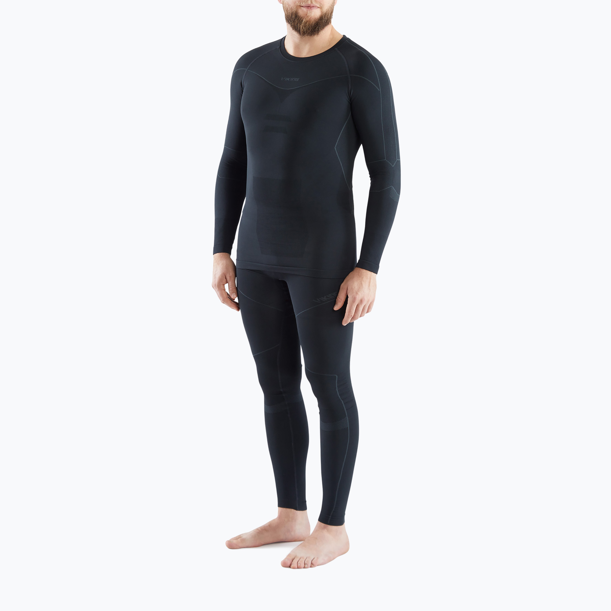 Pánske termoprádlo Viking Gary Bamboo black 500/23/5514 (Gary Bamboo 500/23/5514)