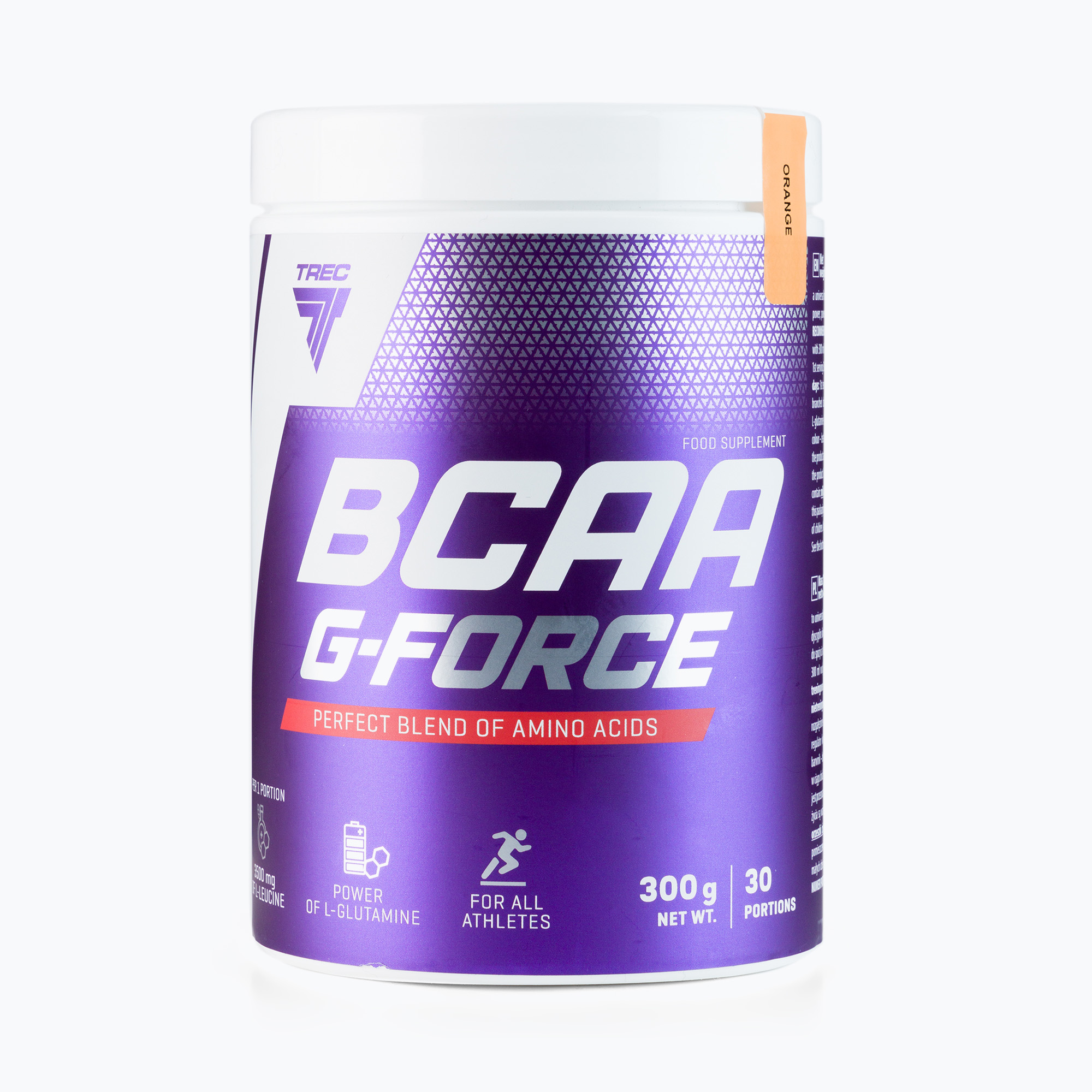 BCAA G-Force Trec aminokyseliny 300g oranžová TRE/331#POMAR (BCAA G-Force TRE/331#POMAR)
