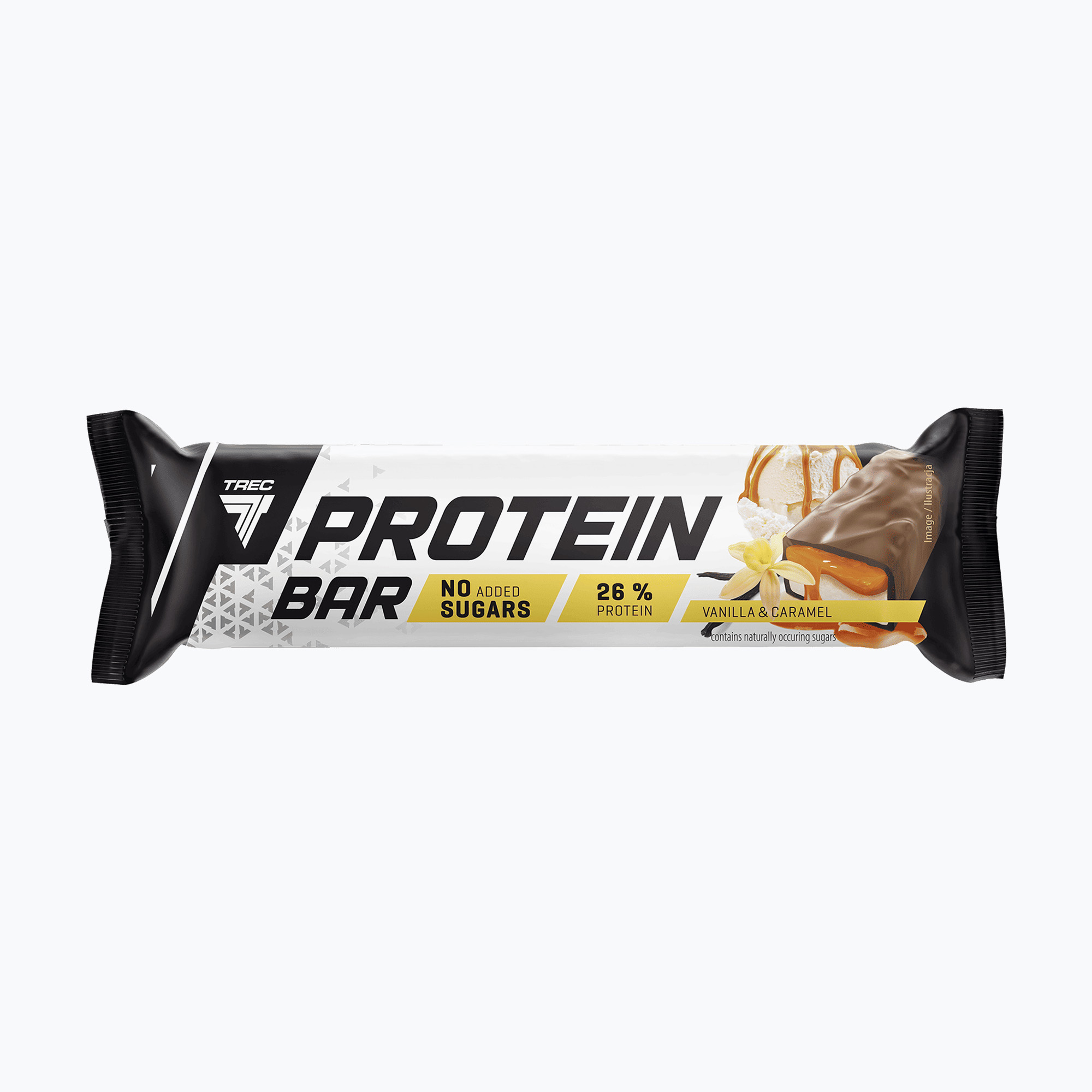 Proteínová tyčinka Trec Protein Bar 49 g vanilla/caramel (Protein Bar TRECVANILCARA)