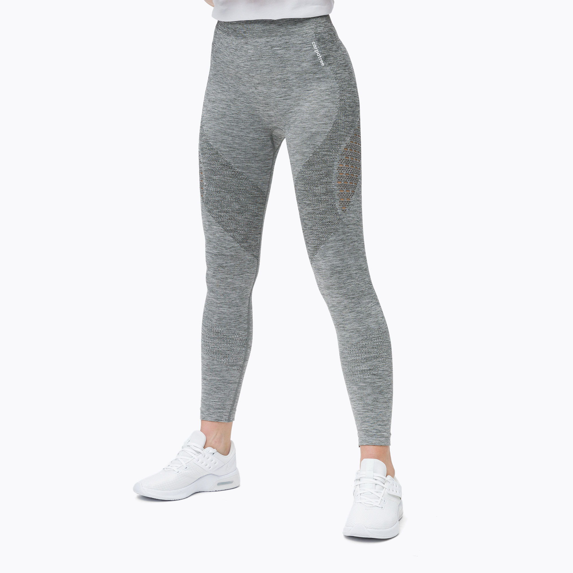 Dámske bezšvové legíny Carpatree Phase Seamless šedá CP-PSL-MG (Phase Seamless CP-PSL-MG)