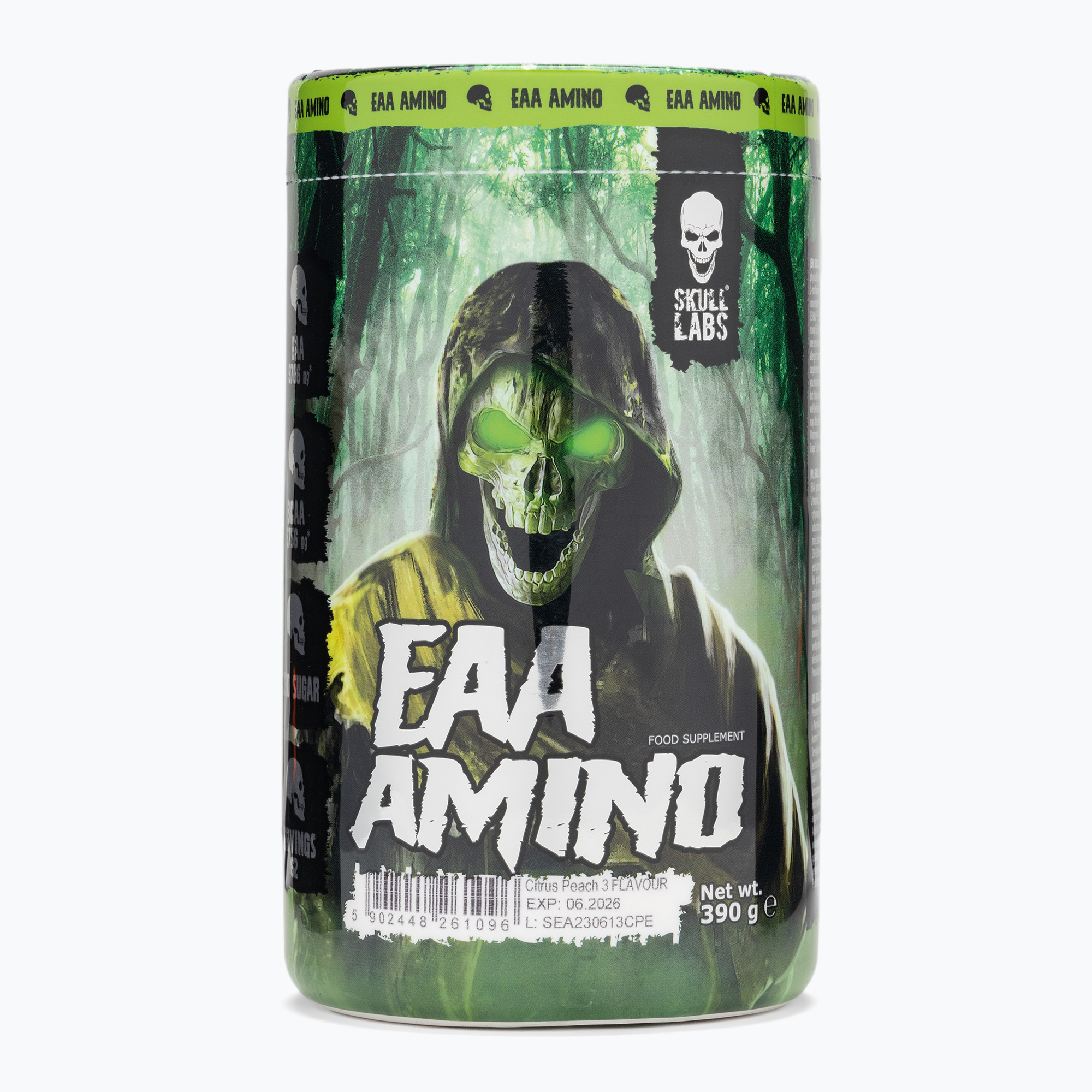 Fitness Authority Skull Labs EAA Amino 390 g citrus / broskyňa