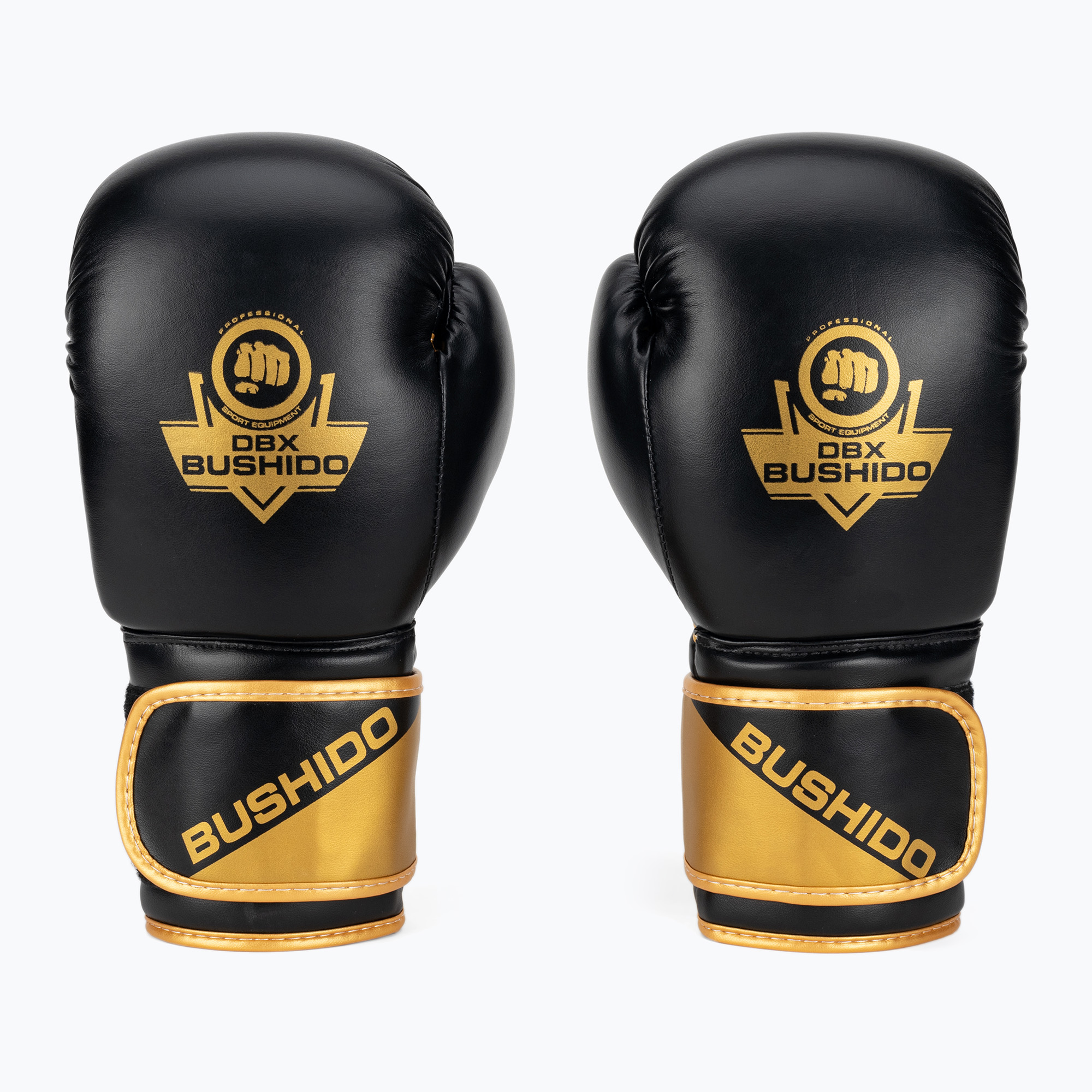 Boxerské rukavice DBX BUSHIDO B-2v10 čierno-zlaté (B-2V10)
