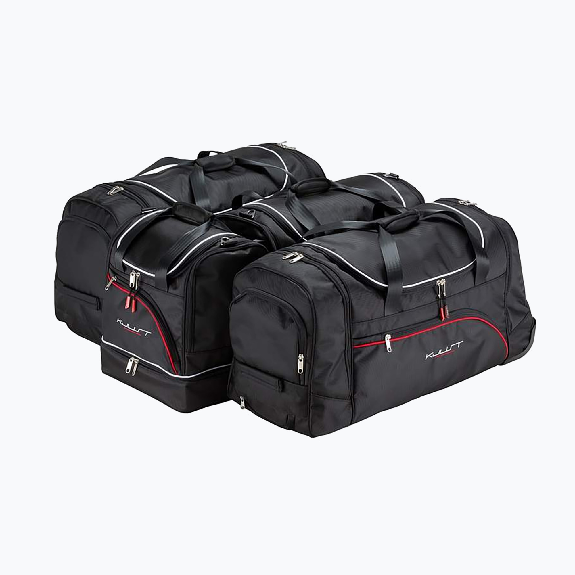 Sada tašiek do kufra KJUST Jeep Compass Phev 2020+ 4 ks black (Jeep Compass Phev 7021014)