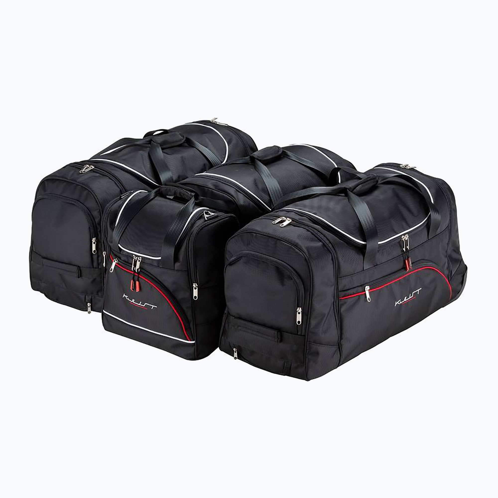 Sada tašiek do kufra KJUST Citroen C5 X 2021+ 4 ks black (Citroen C5 X 7010037)
