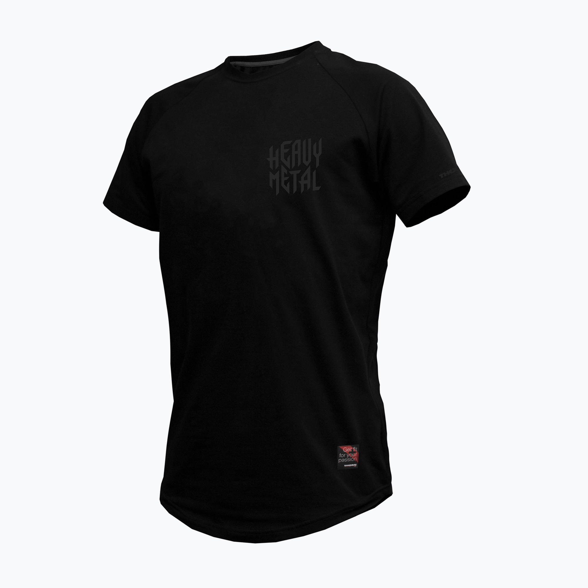 THORN FIT Heavy Metal Dead Lift tréningové tričko čierne (Heavy Metal Dead Lift 528935)