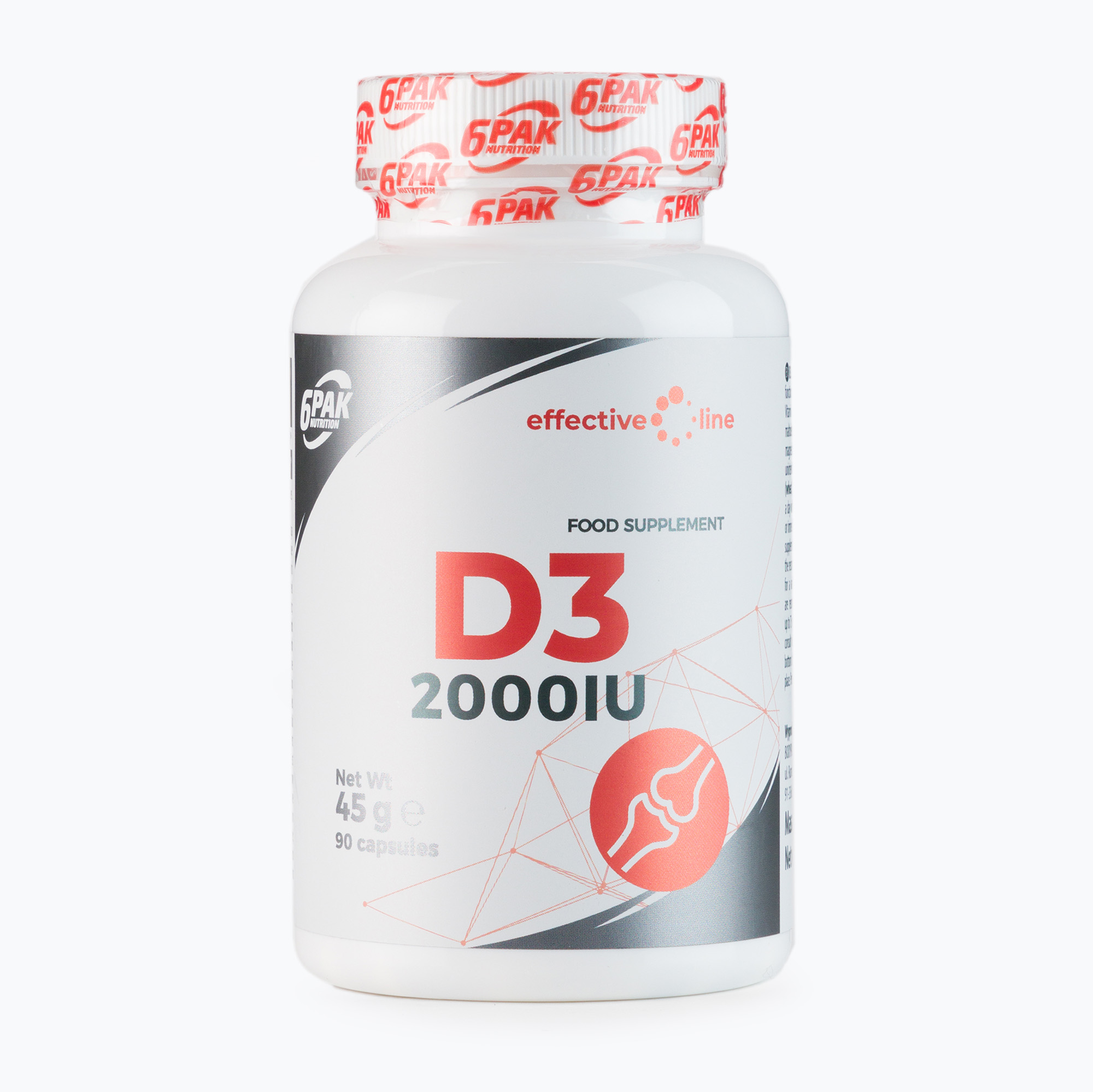 D3 2000IU 6PAK vitamín D3 90 kapsúl PAK/191 (EL D3 2000IU PAK/191)