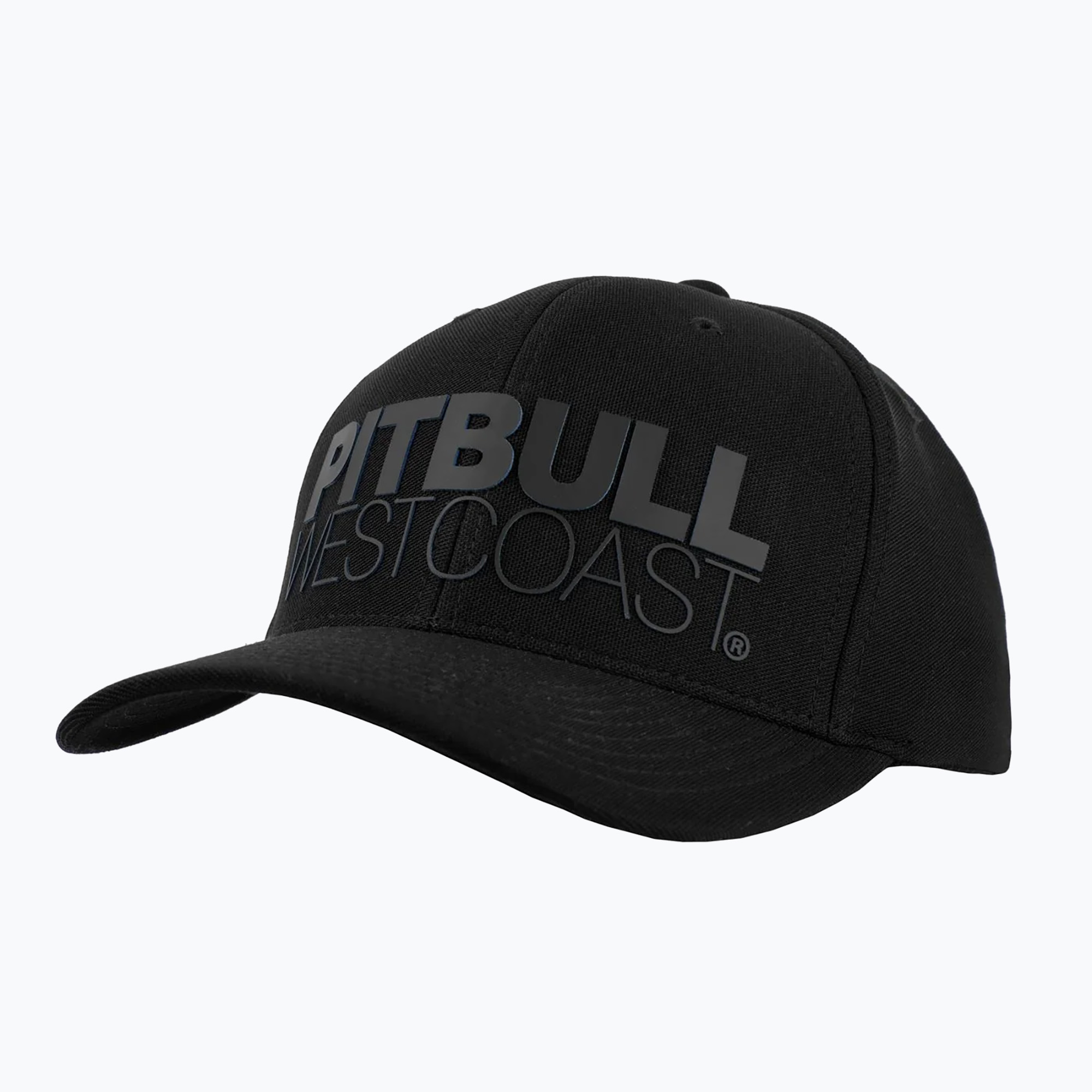 Pitbull Snapback Seascape čierna/červená čiapka s potlačou (Snapback Seascape 629008905500)