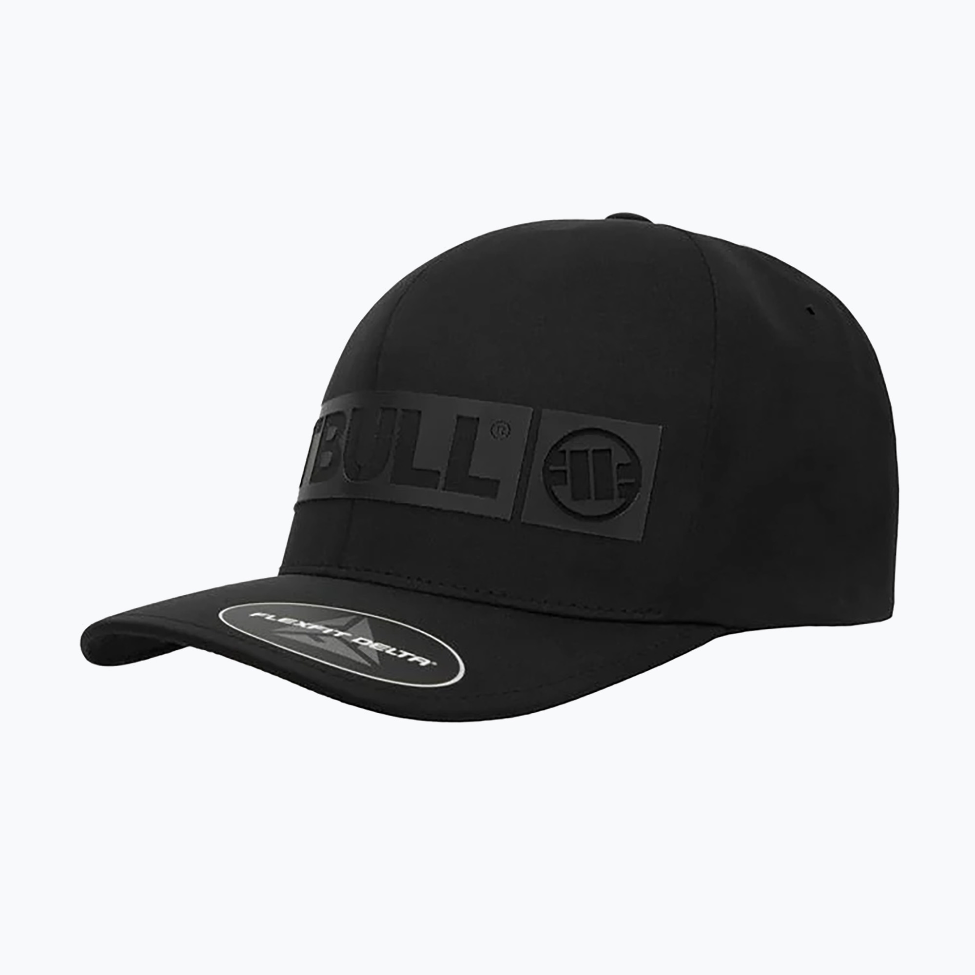 Pitbull Full Cap ,,Hilltop" Stretch Fitted black (Full Cap ,,Hilltop" Stretch Fitted 623008900002)