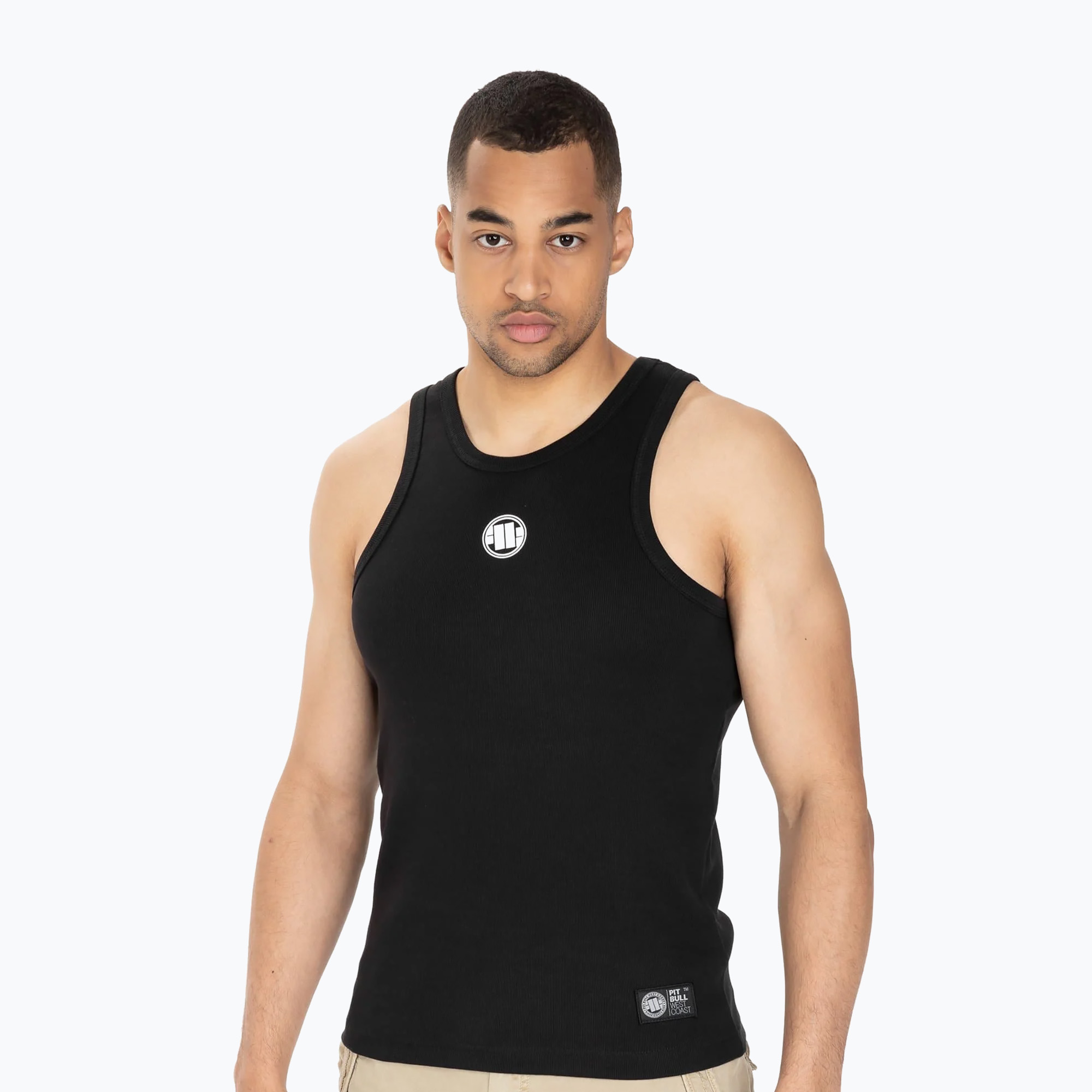 Pánske tielko Pitbull West Coast Tank Top Small Logo black (Tank Top Small Logo 223005900001)