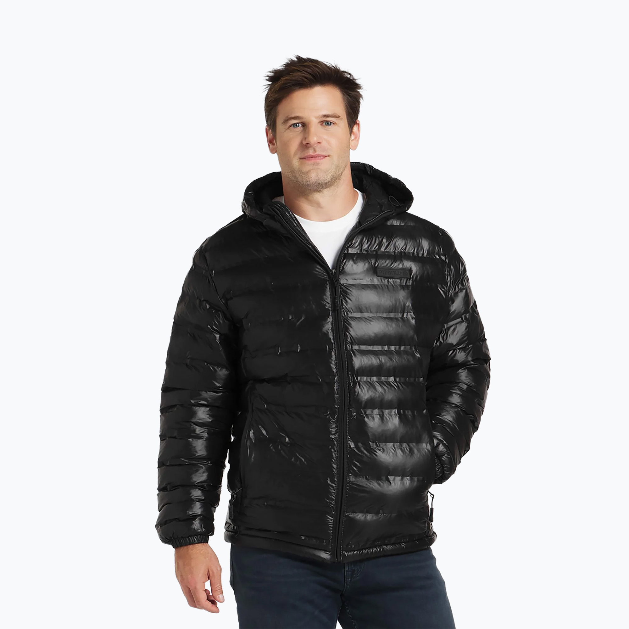 Pitbull West Coast pánska zimná bunda Deerfoot Hooded Padded black (Deerfoot Hooded Padded 523023900003)