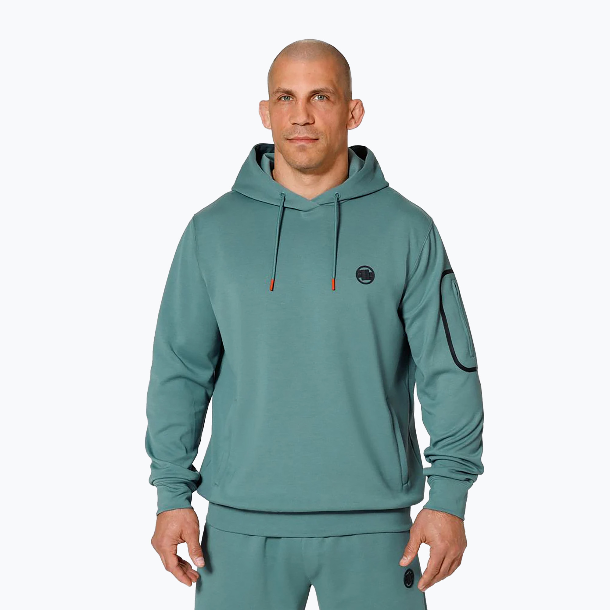 Pánska mikina s kapucňou Pitbull West Coast Explorer mint (Explorer Hooded 124080330001)