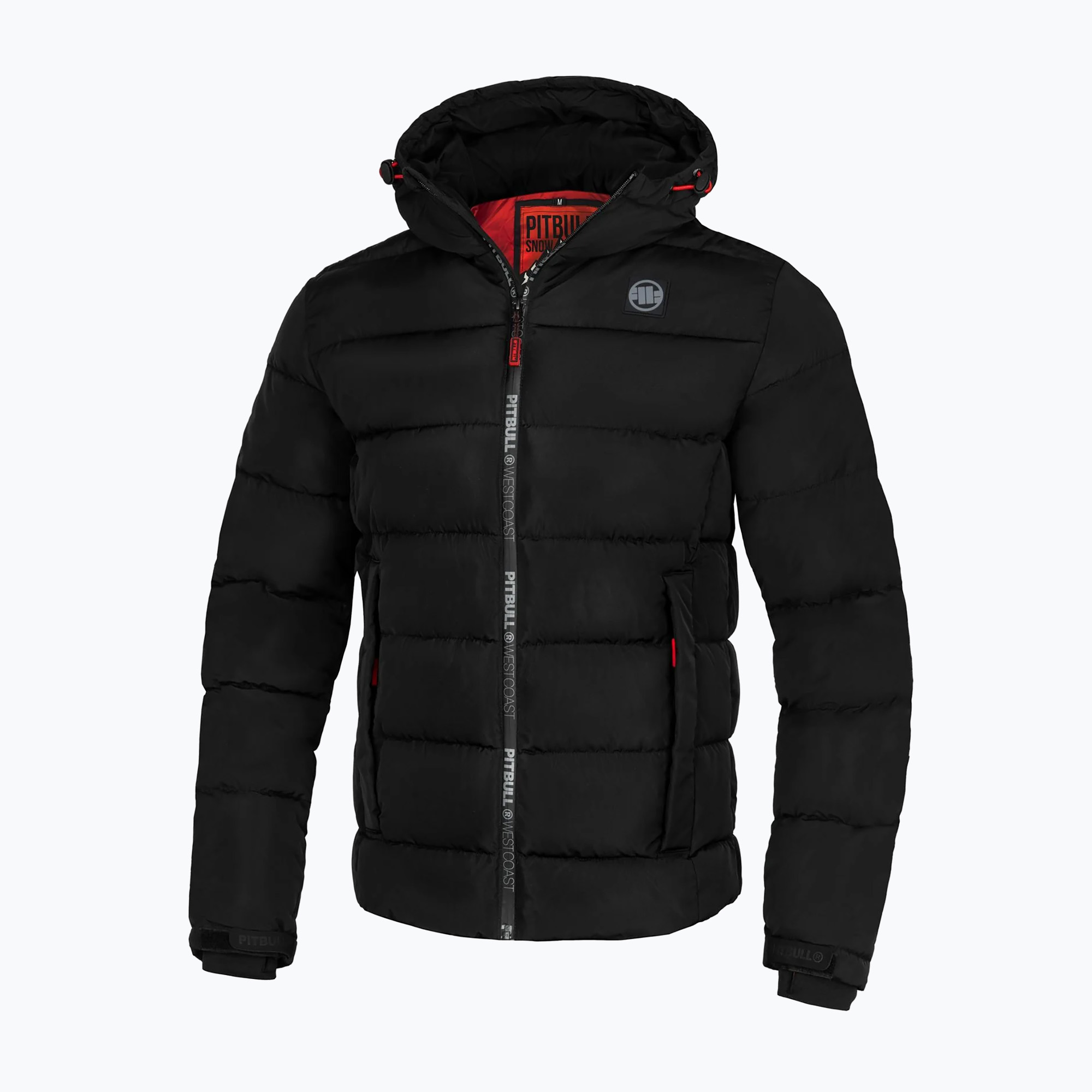Pánska zimná bunda Pitbull West Coast Airway 5 Padded Hooded black (Airway 5 Padded Hooded 523032900003)