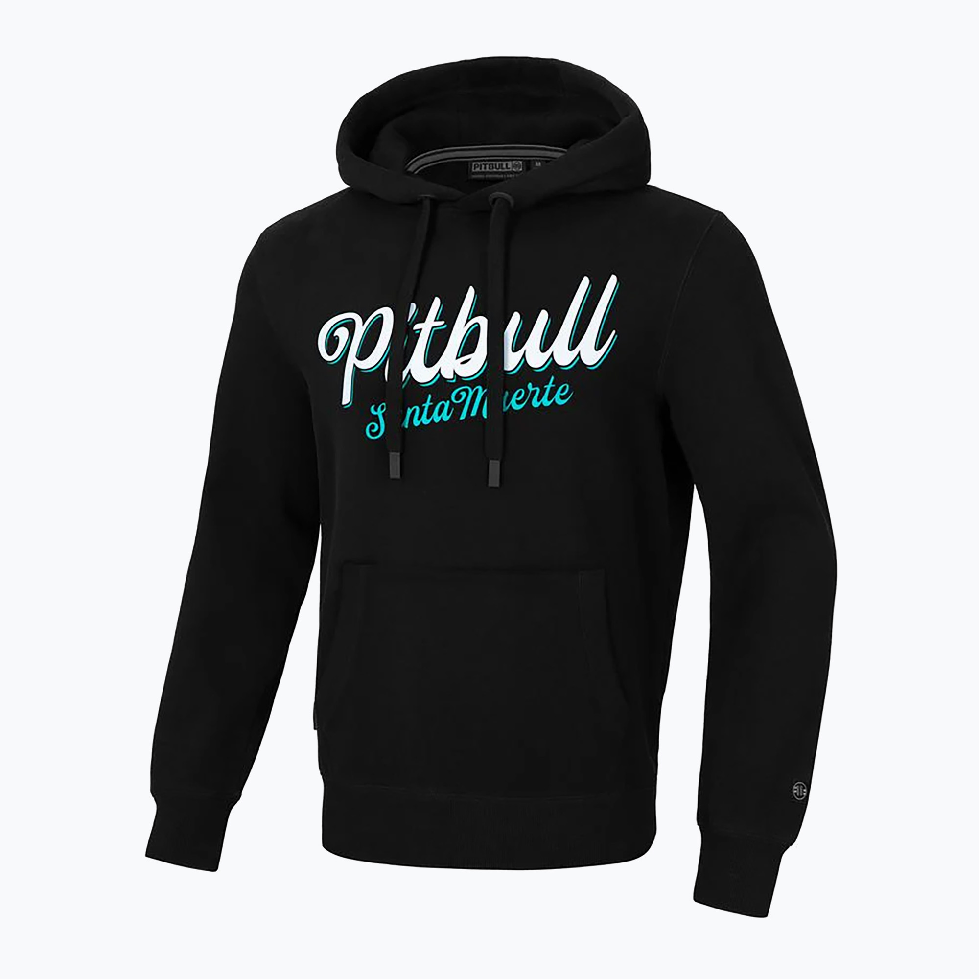 Pánska mikina Pitbull West Coast Hooded Santa Muerte black (Santa Muerte 124021900002)